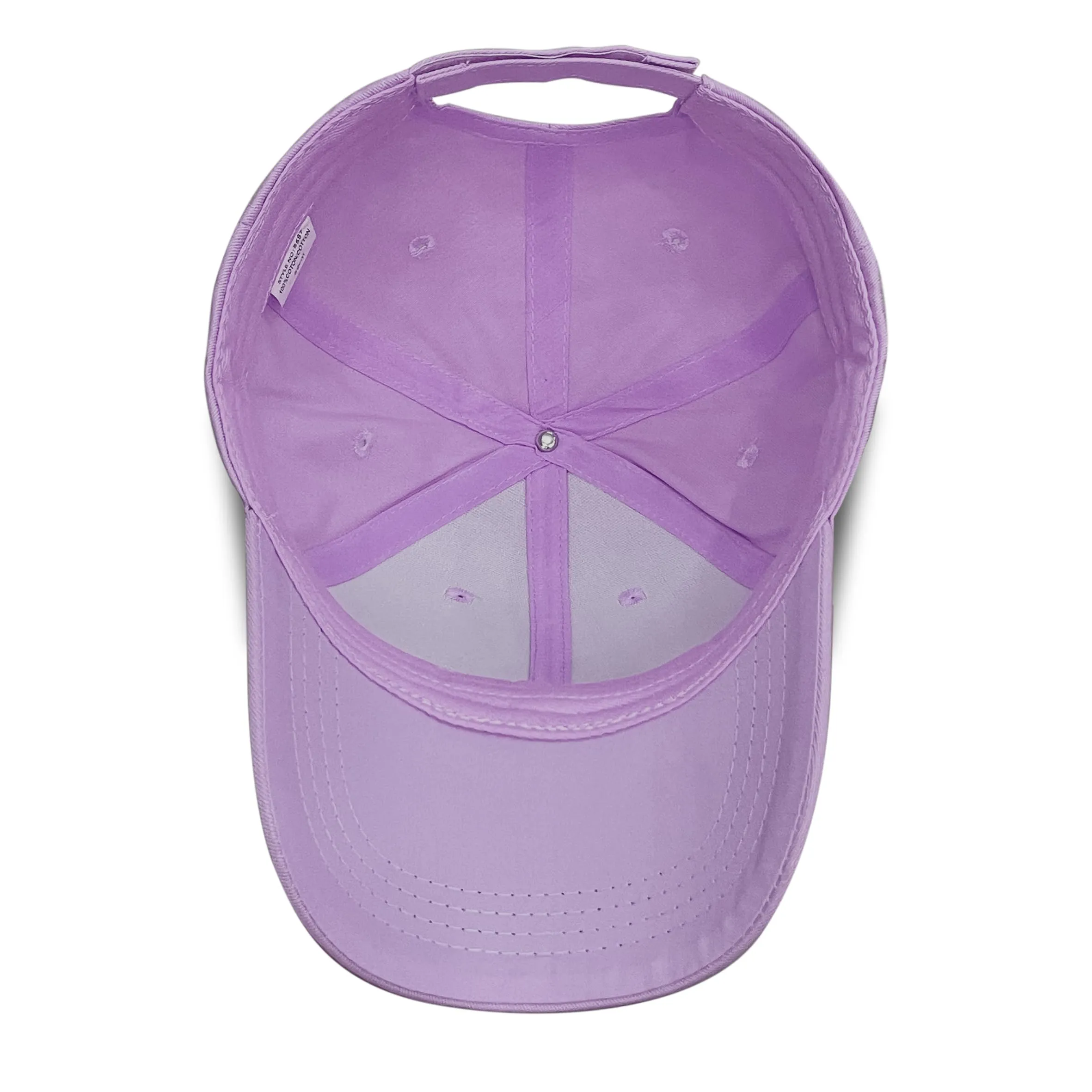 Bella Accessori Cappellino Baseball Regolabile Unisex Lilla - immagine 6