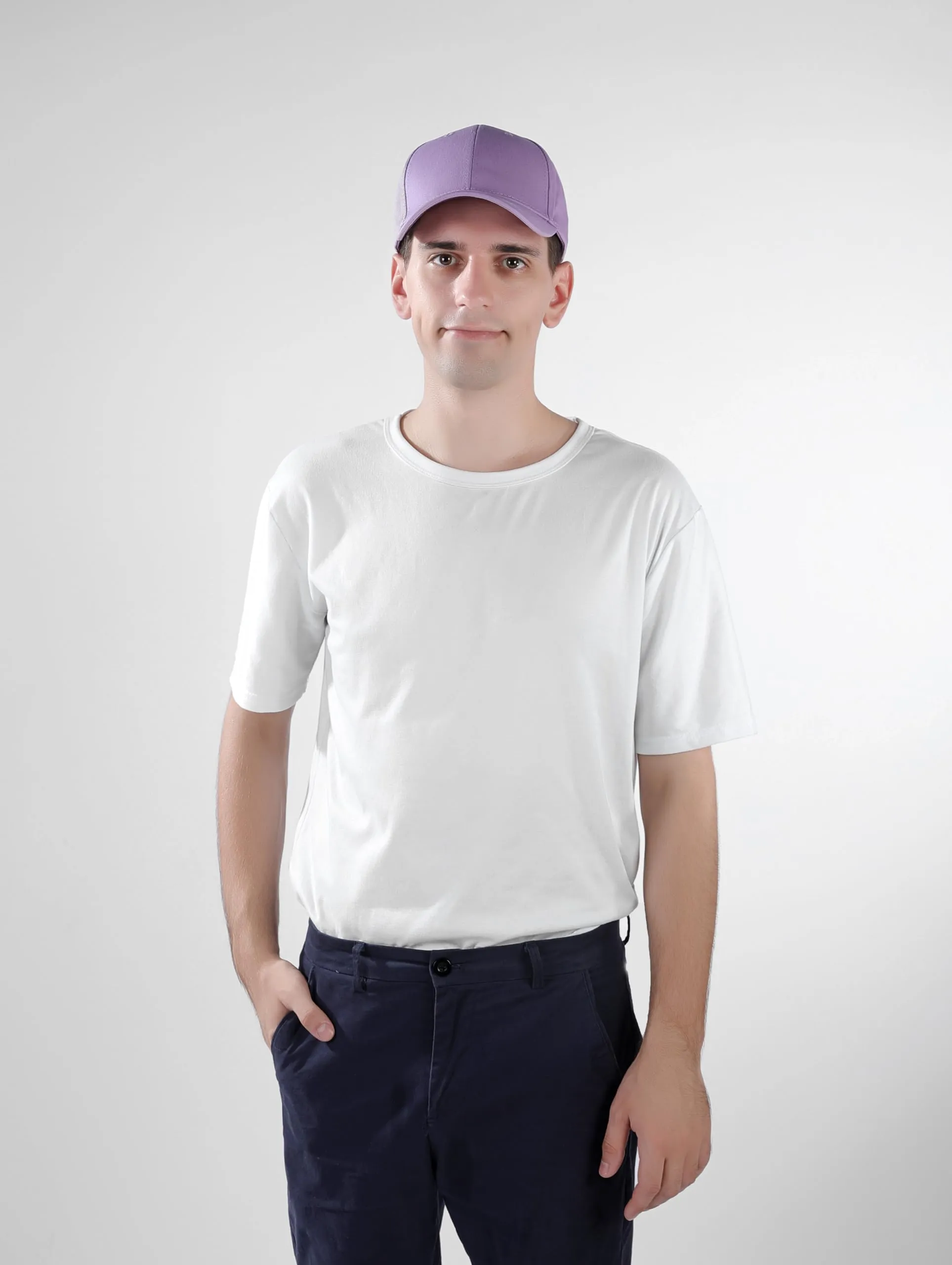 Bella Accessori Cappellino Baseball Regolabile Unisex Lilla - immagine 7