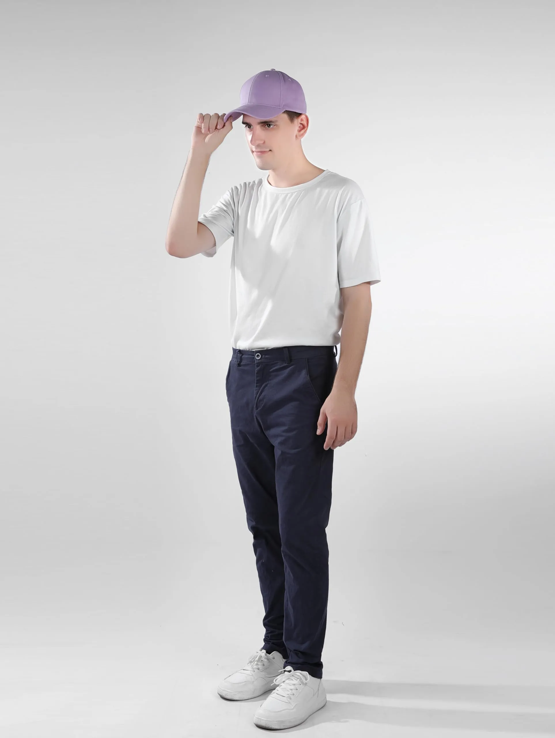 Bella Accessori Cappellino Baseball Regolabile Unisex Lilla - immagine 8
