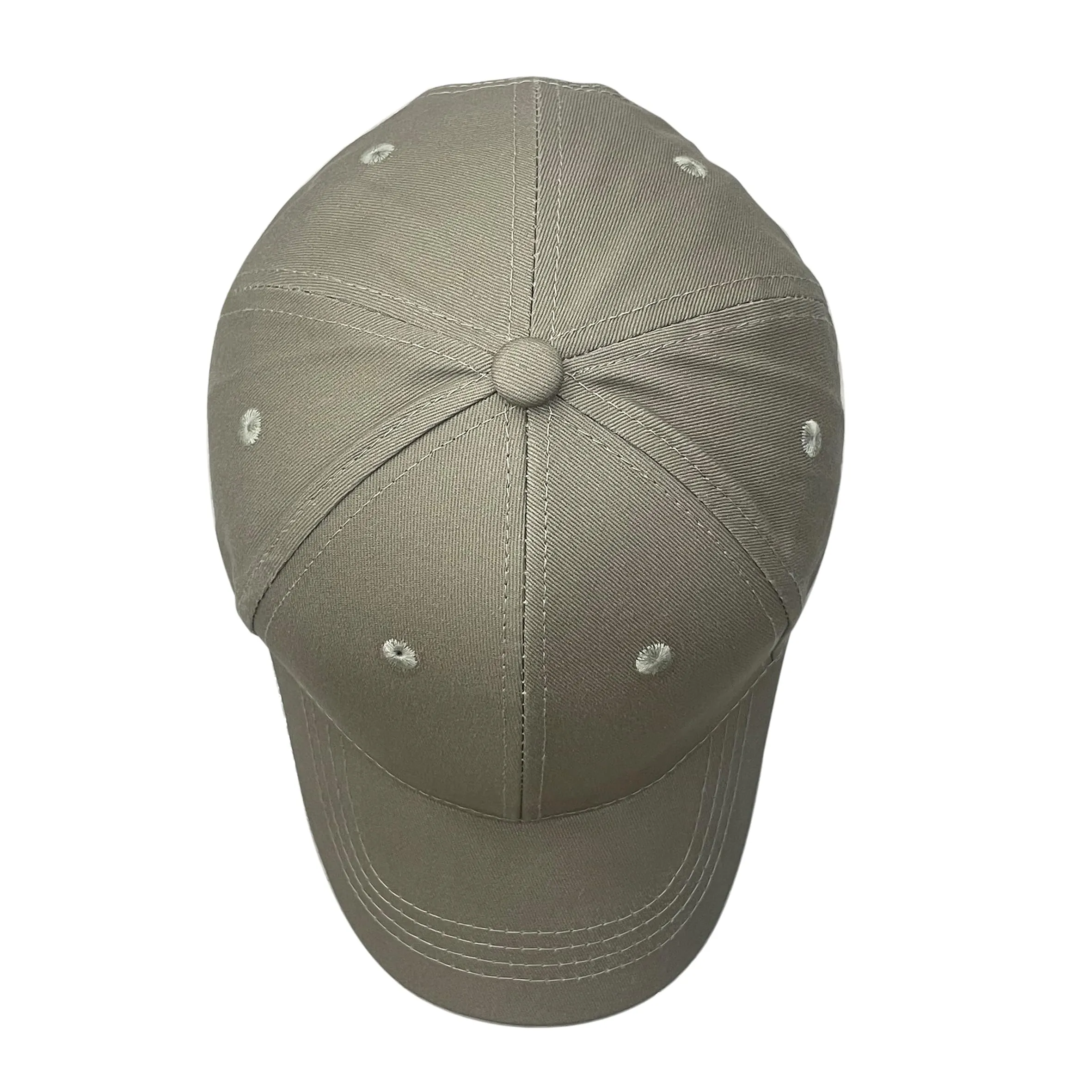 Bella Accessori Cappellino Baseball Regolabile Unisex Taupe - immagine 3