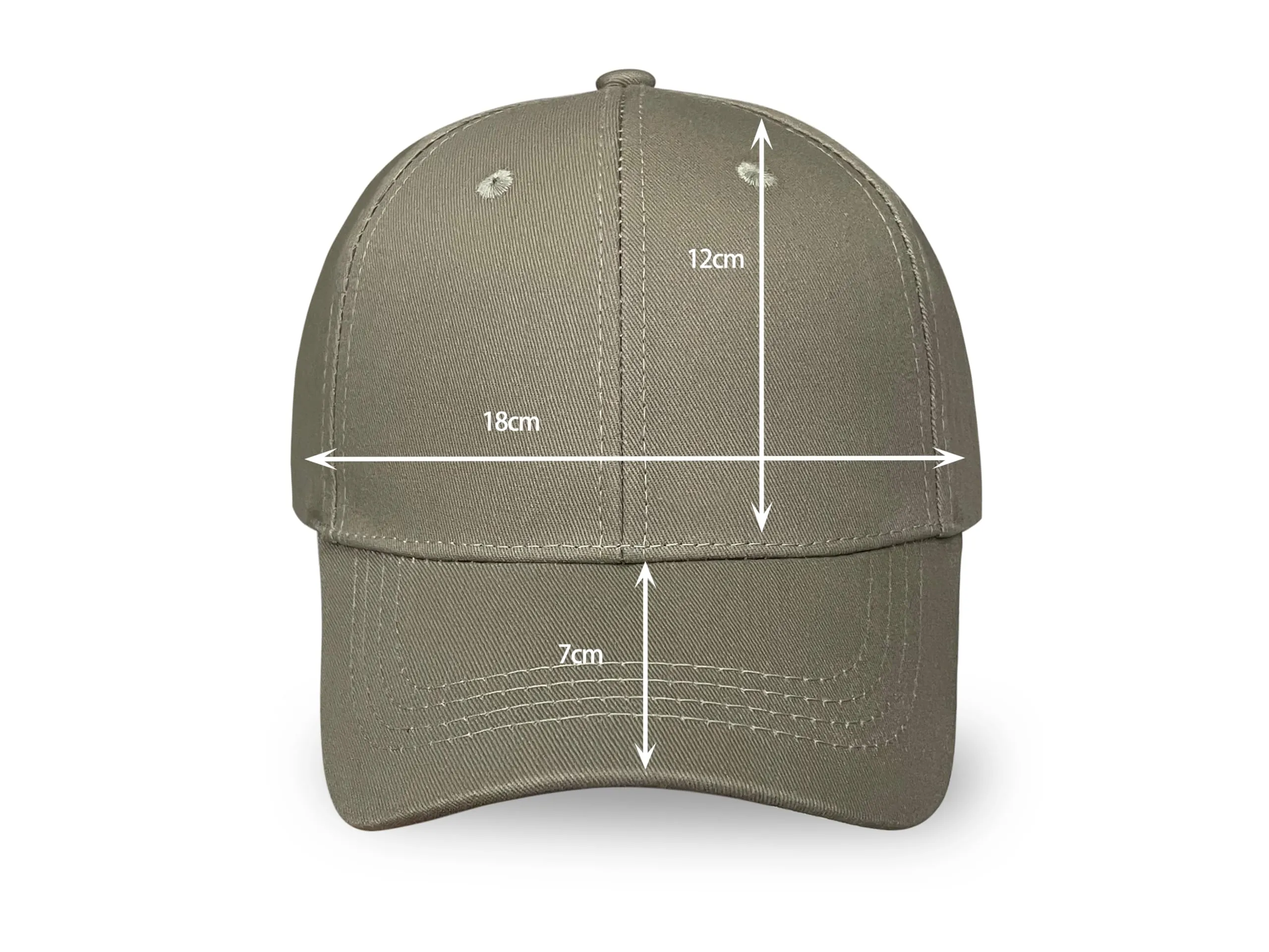 Bella Accessori Cappellino Baseball Regolabile Unisex Taupe - immagine 4