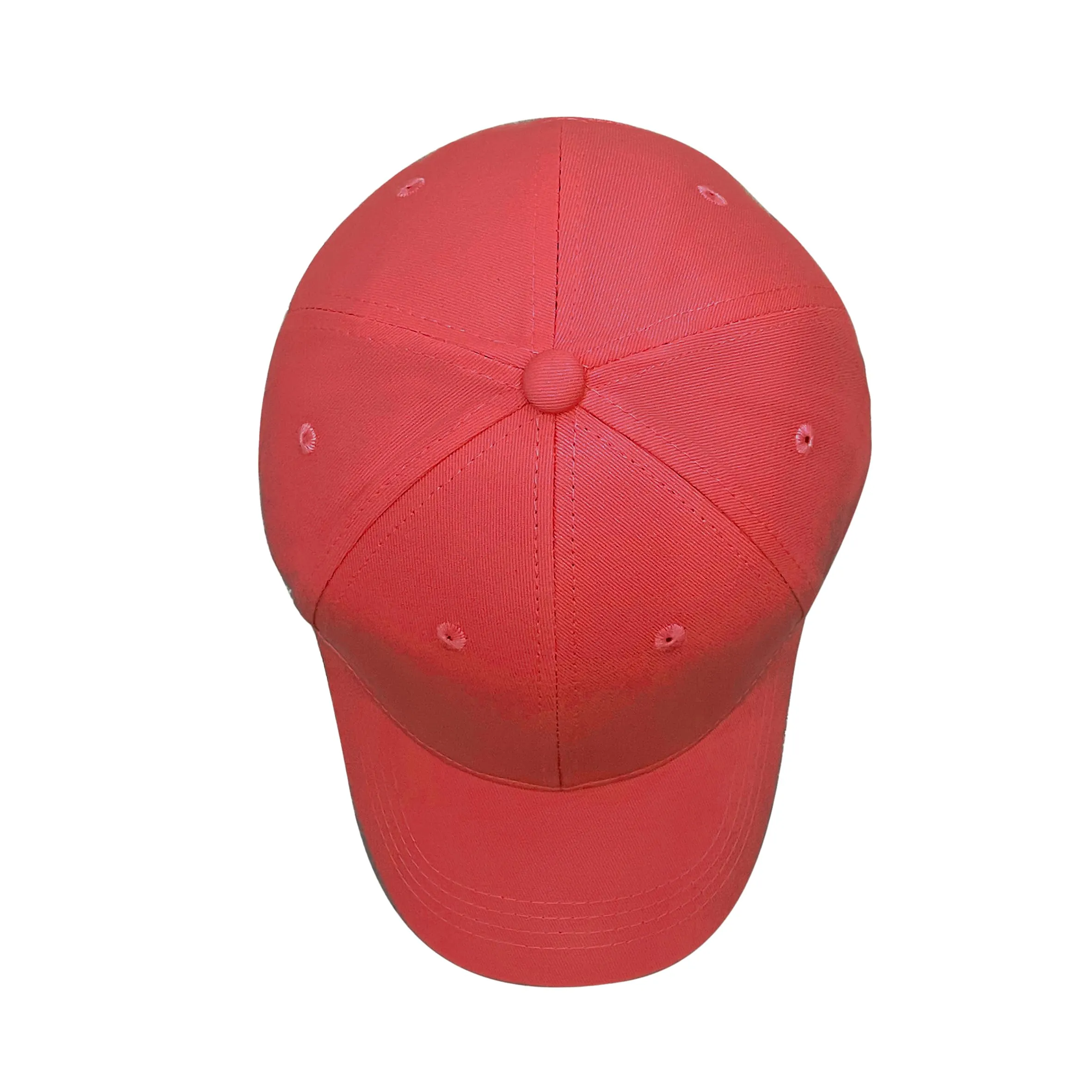 Bella Accessori Cappellino Baseball Regolabile in Cotone Unisex Rosso Anguria - immagine 3