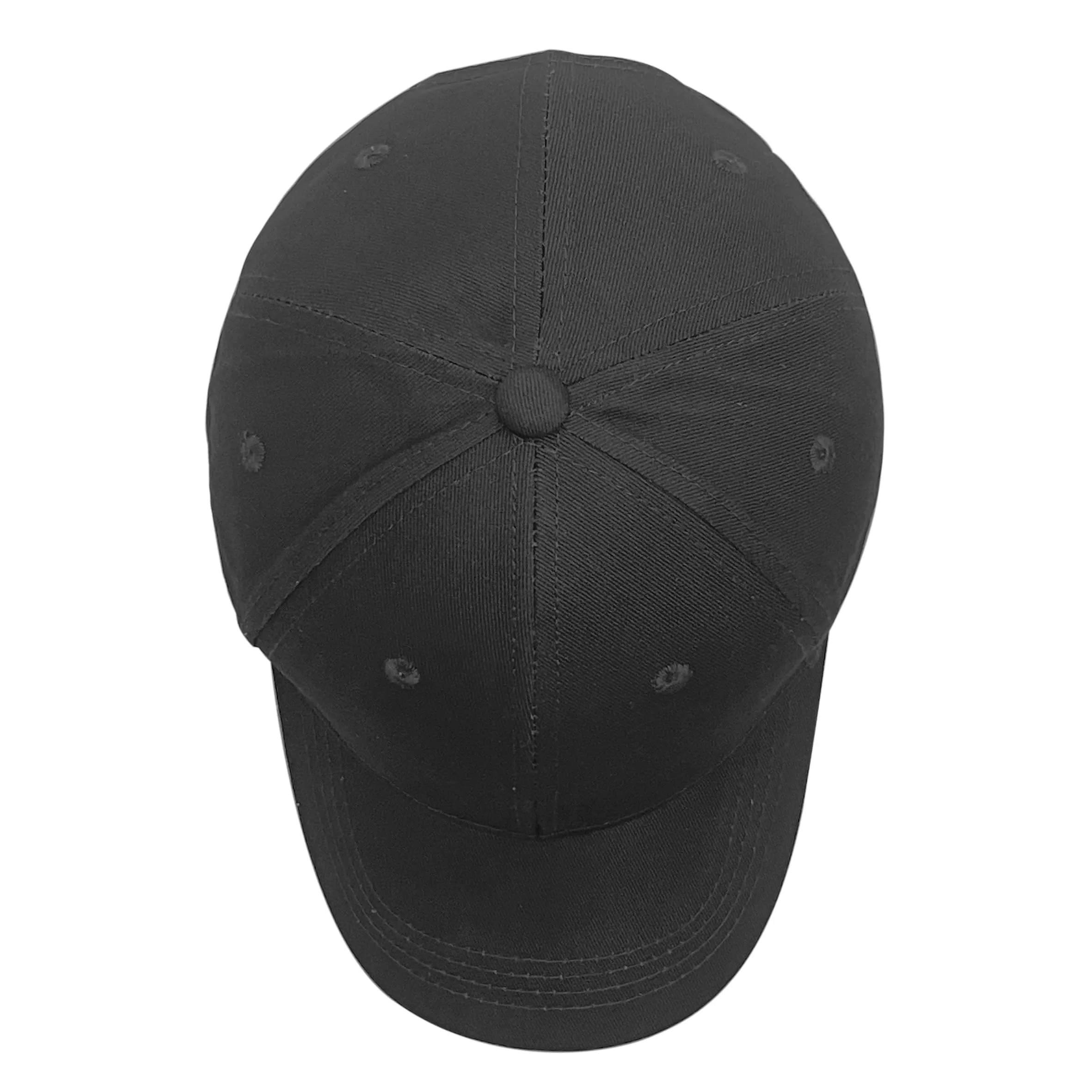 Bella Accessori Cappellino Baseball Regolabile Unisex Nero - immagine 3
