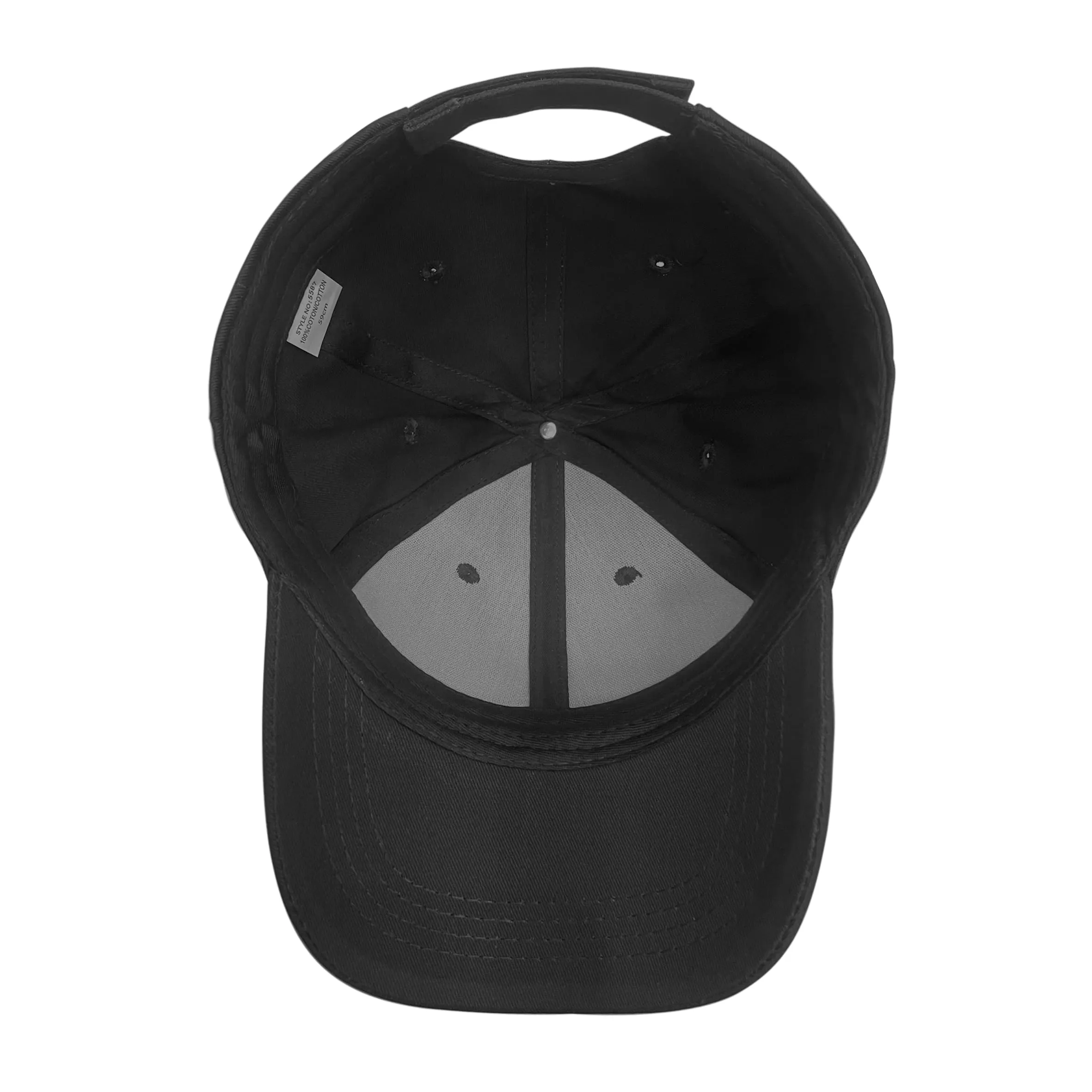 Bella Accessori Cappellino Baseball Regolabile Unisex Nero - immagine 6