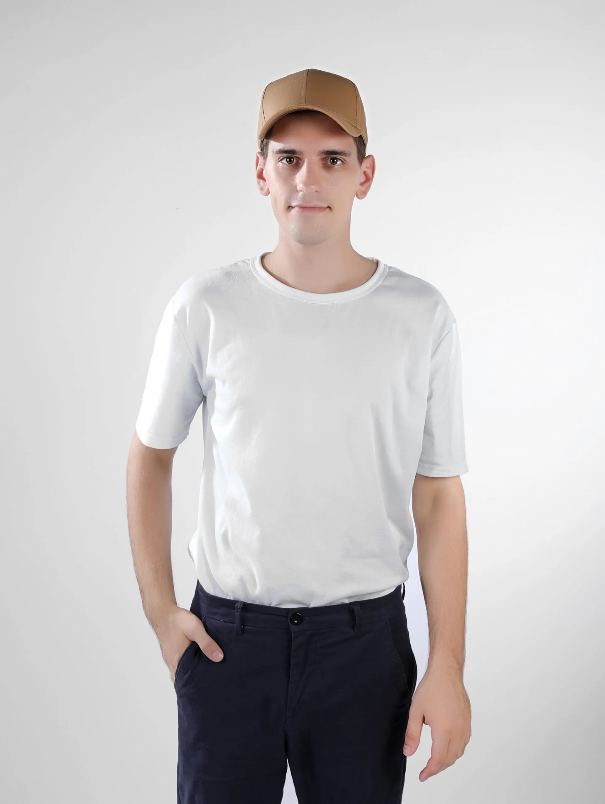 Bella Accessori Cappellino Baseball Regolabile Unisex Kakhi - immagine 6
