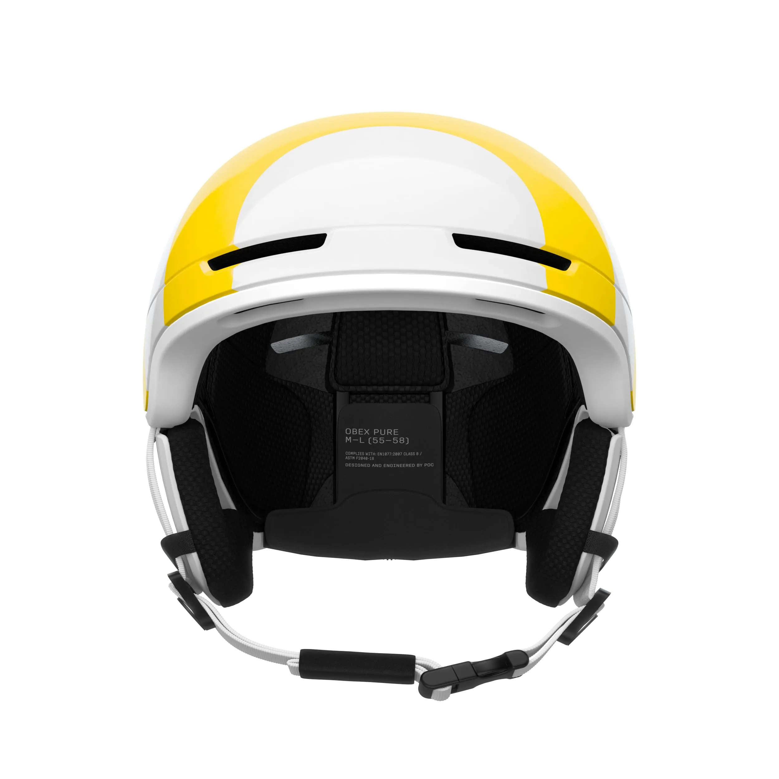 POC Obex Pure Casco da sci unisex Jaune/Blanc, XS-S (51-54 cm) - immagine 2