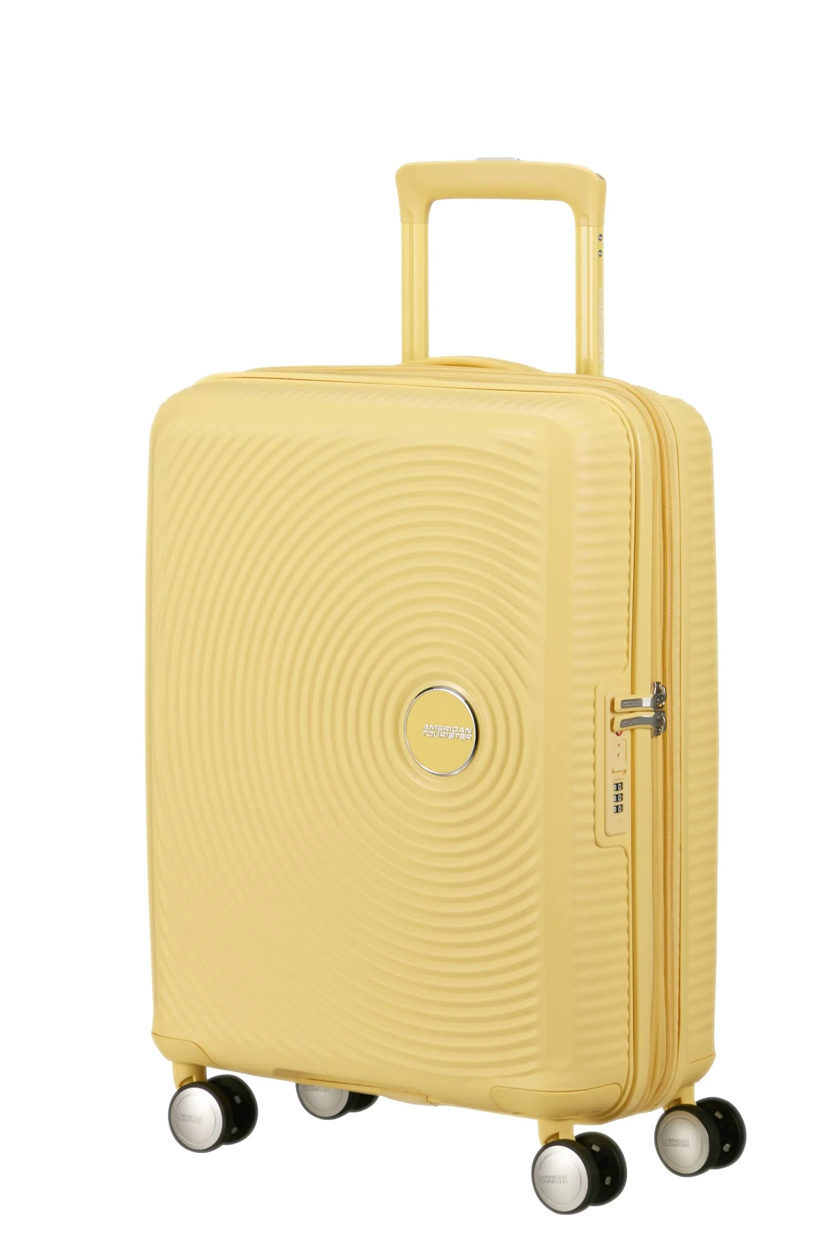 American Tourister Soundbox Trolley 55 cm - Giallo Pastello - immagine 1