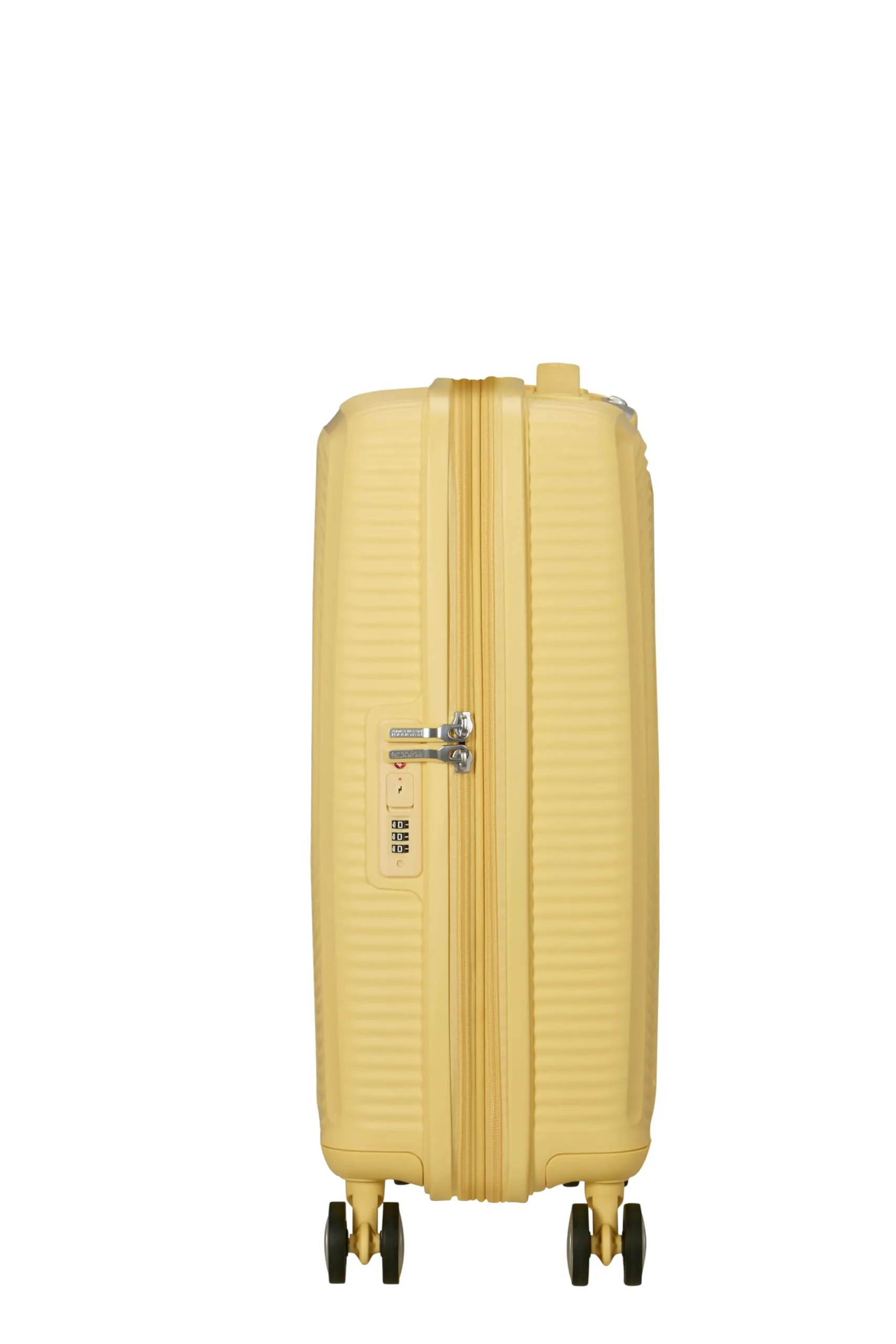 American Tourister Soundbox Trolley 55 cm - Giallo Pastello - immagine 3