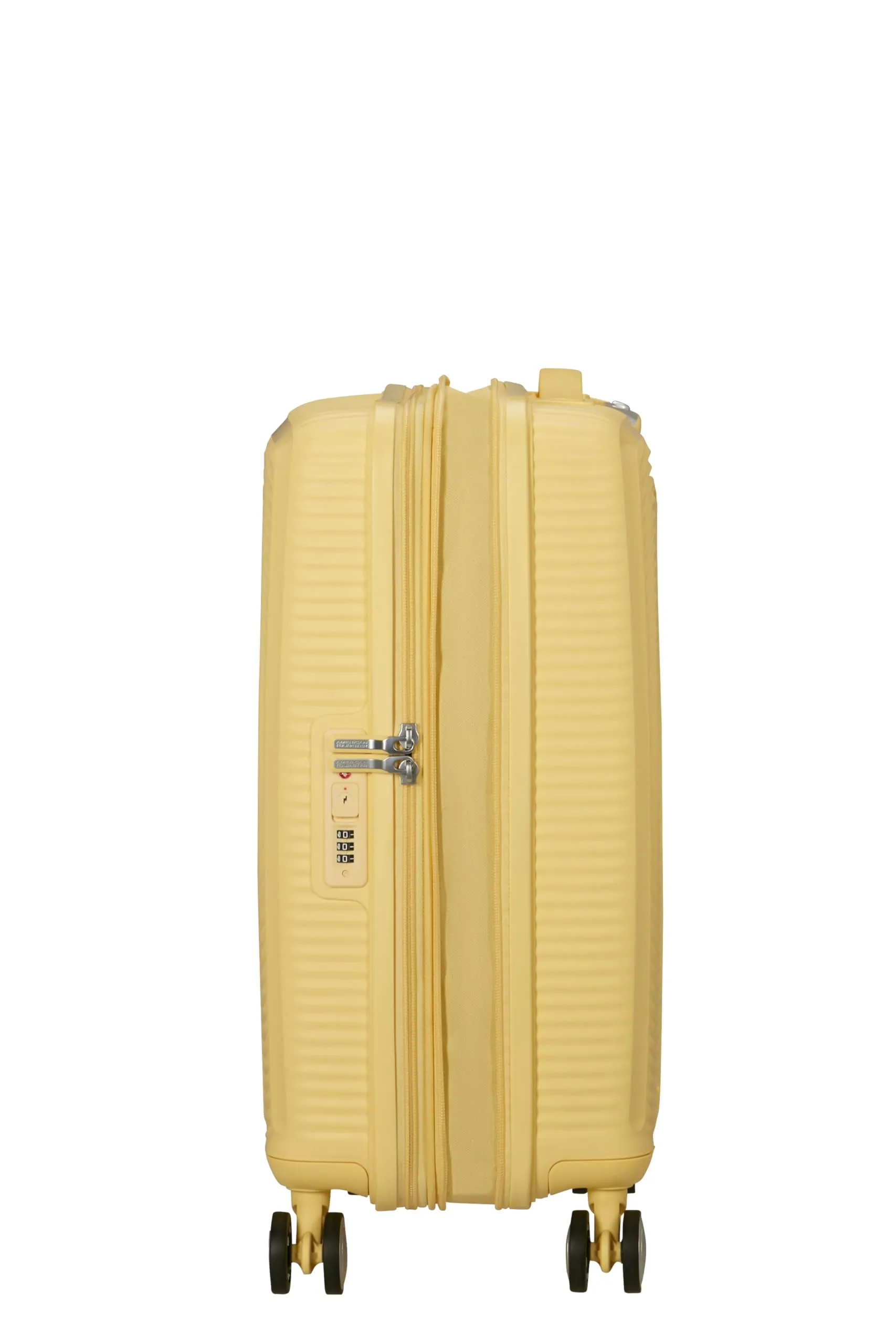 American Tourister Soundbox Trolley 55 cm - Giallo Pastello - immagine 10