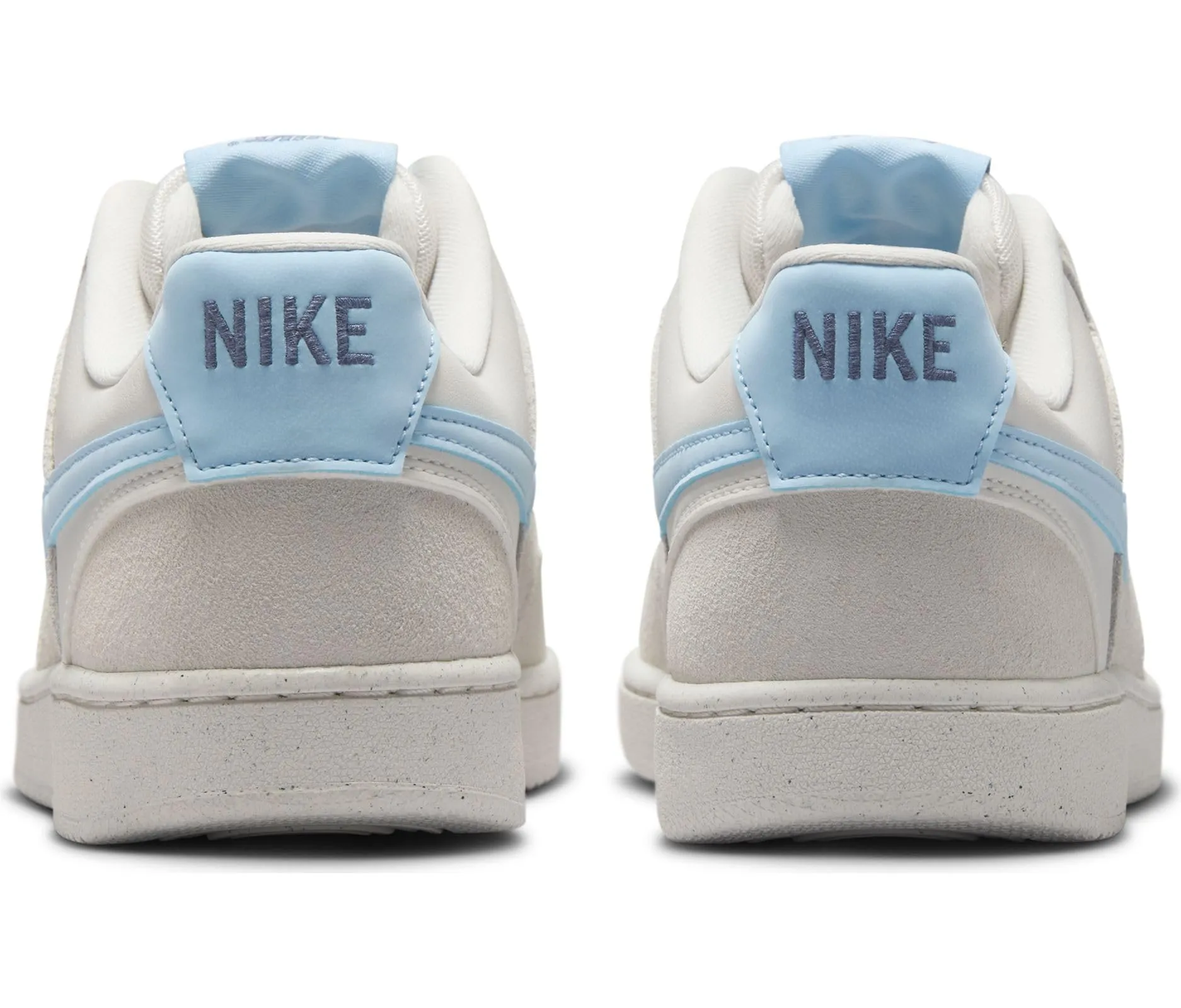 Nike Court Vision Low Women's Shoes - Phantom Psychic Blue Light Bone - 38.5 EU - immagine 3
