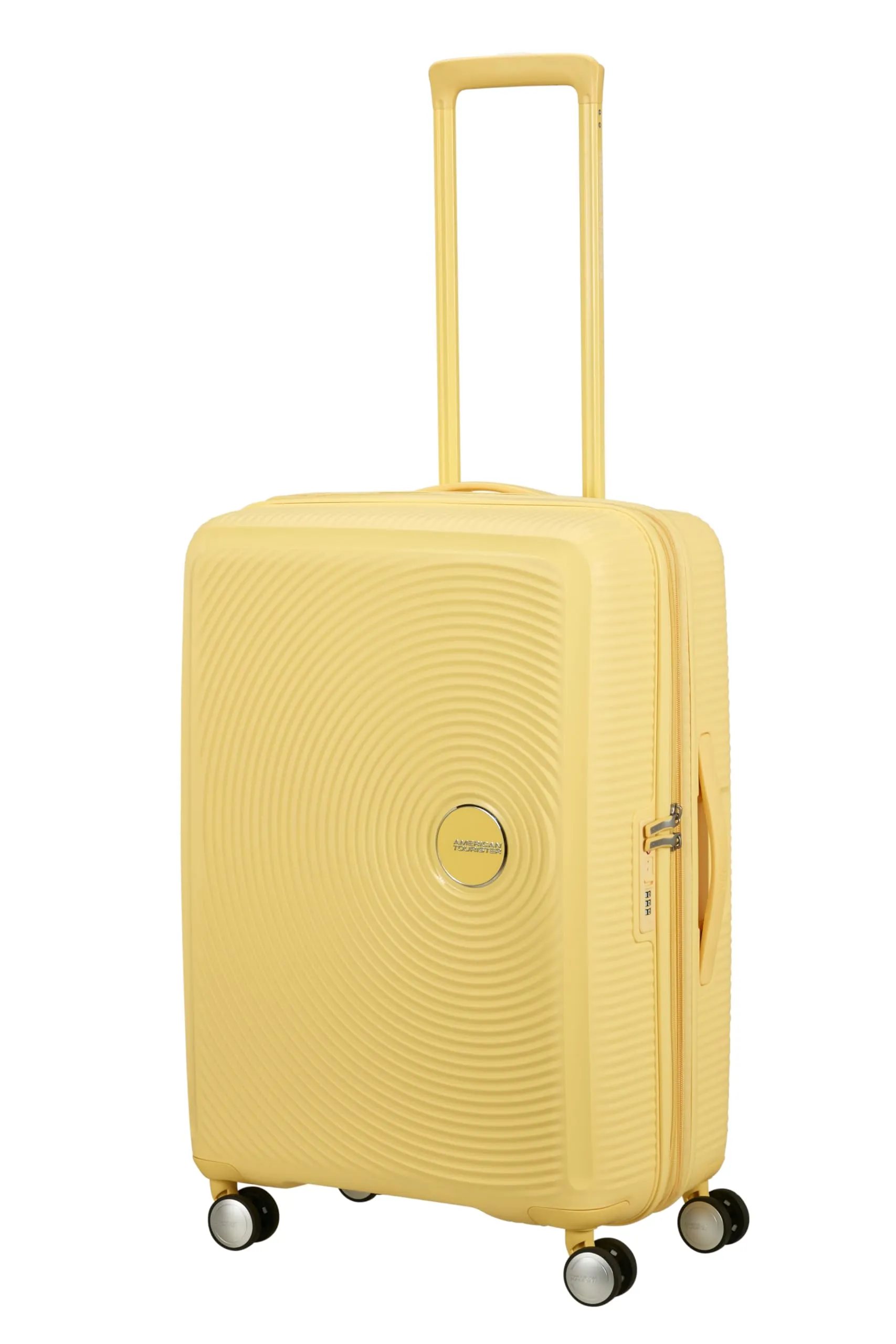 American Tourister Soundbox Trolley 67 cm - Giallo Pastello - immagine 10