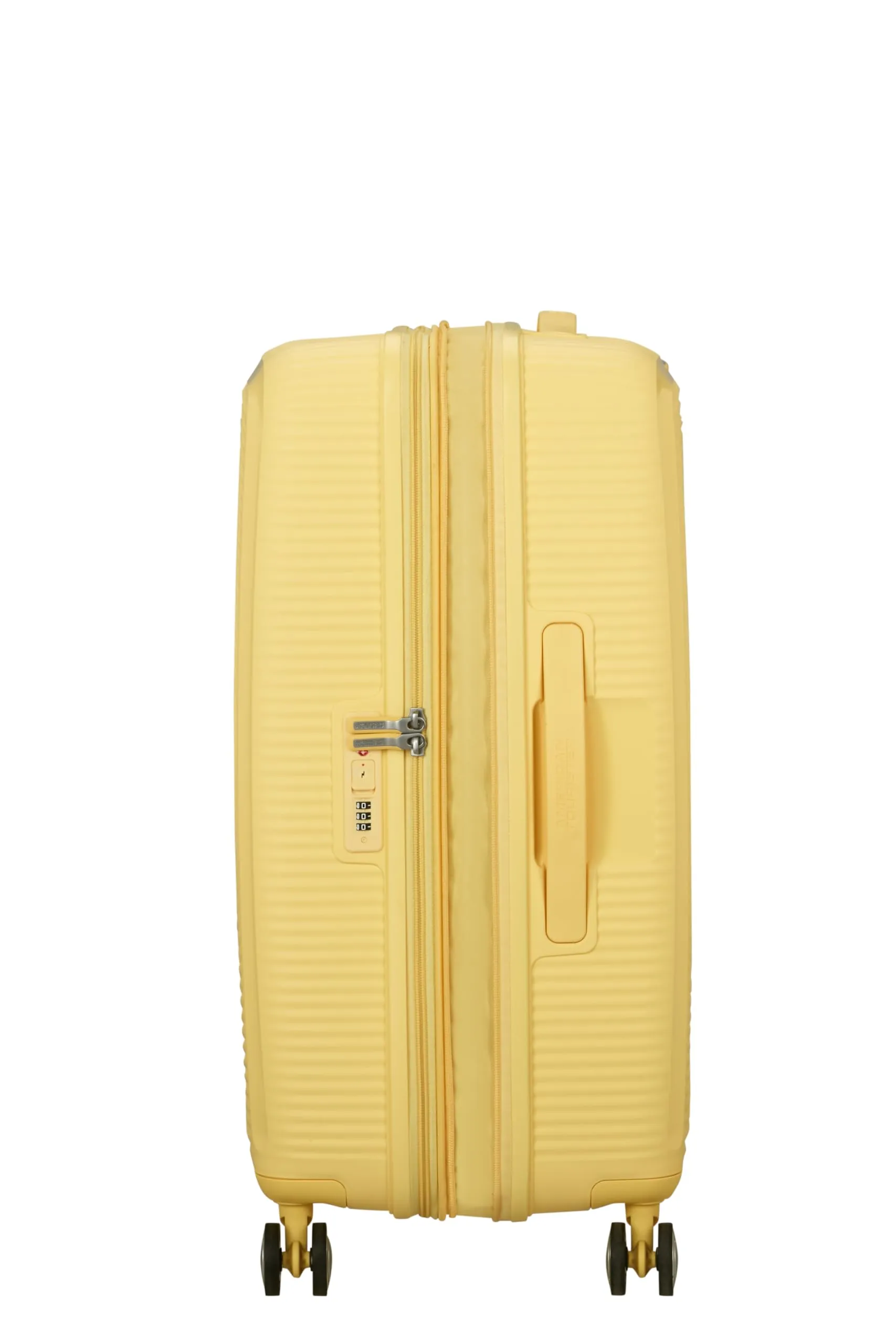 American Tourister Soundbox Trolley 67 cm - Giallo Pastello - immagine 11