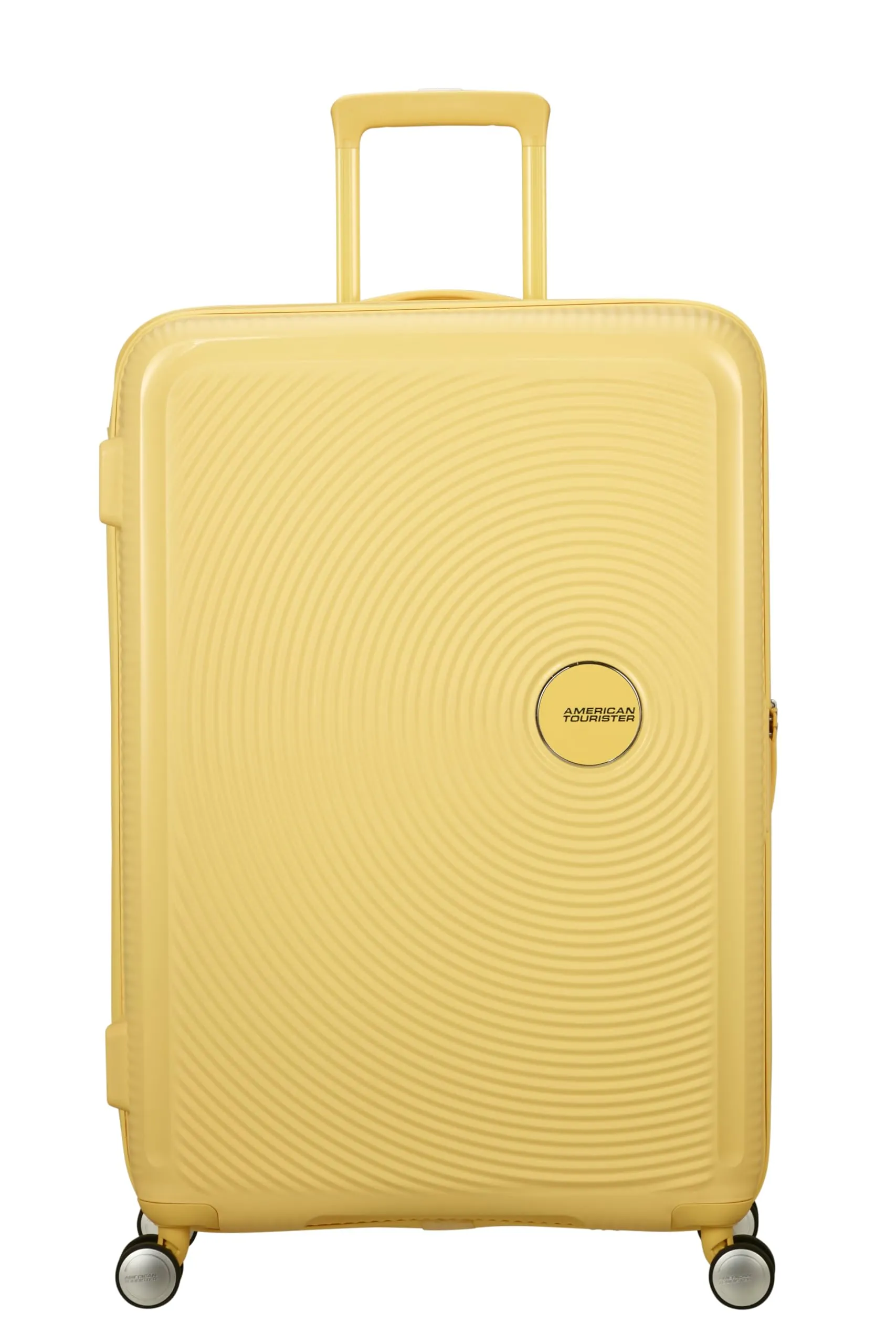 American Tourister Soundbox Maleta Rígida Grande 77 cm, 97/110L, Amarillo (Pastel Yellow) - immagine 2