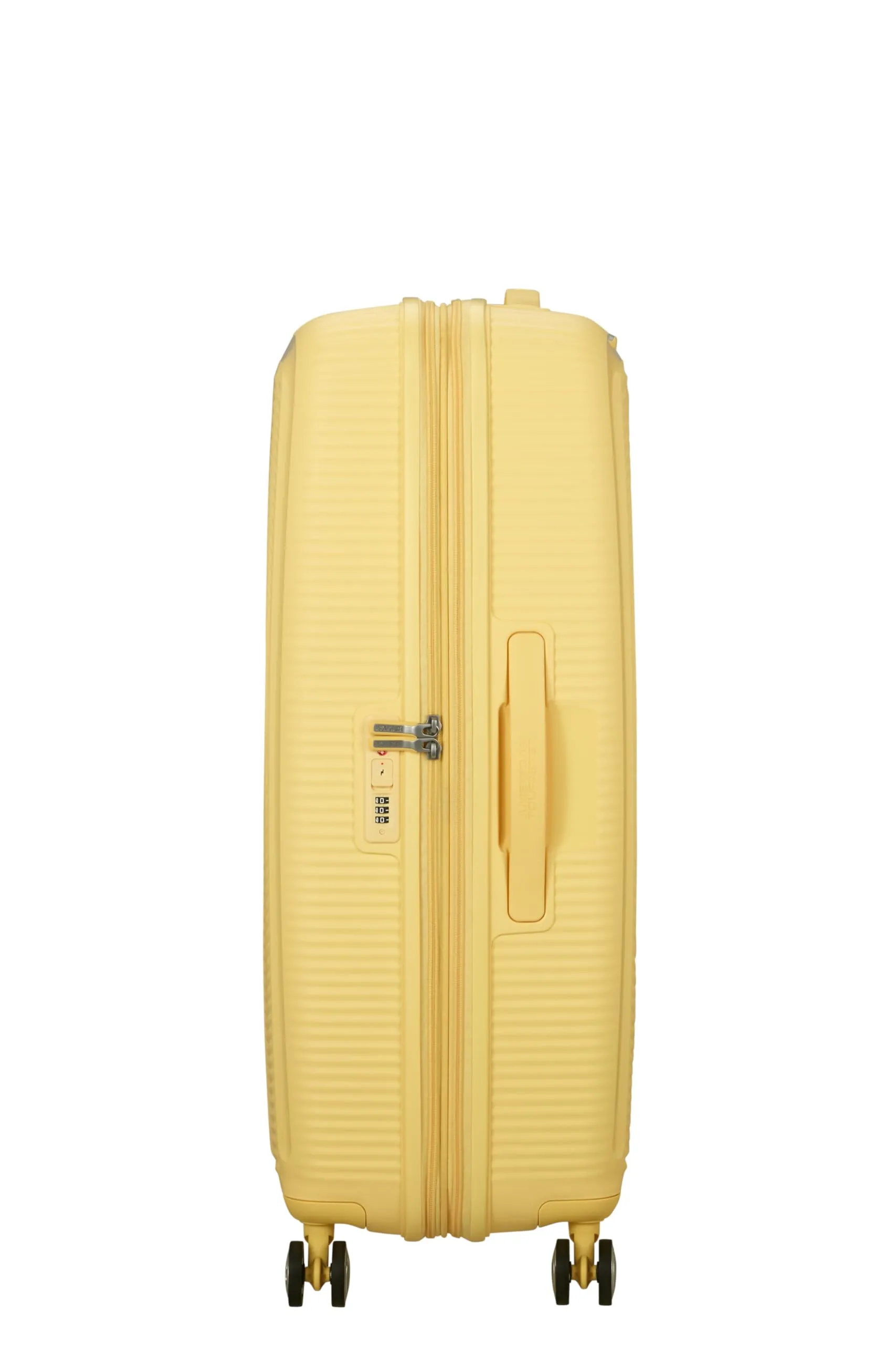 American Tourister Soundbox Maleta Rígida Grande 77 cm, 97/110L, Amarillo (Pastel Yellow) - immagine 3