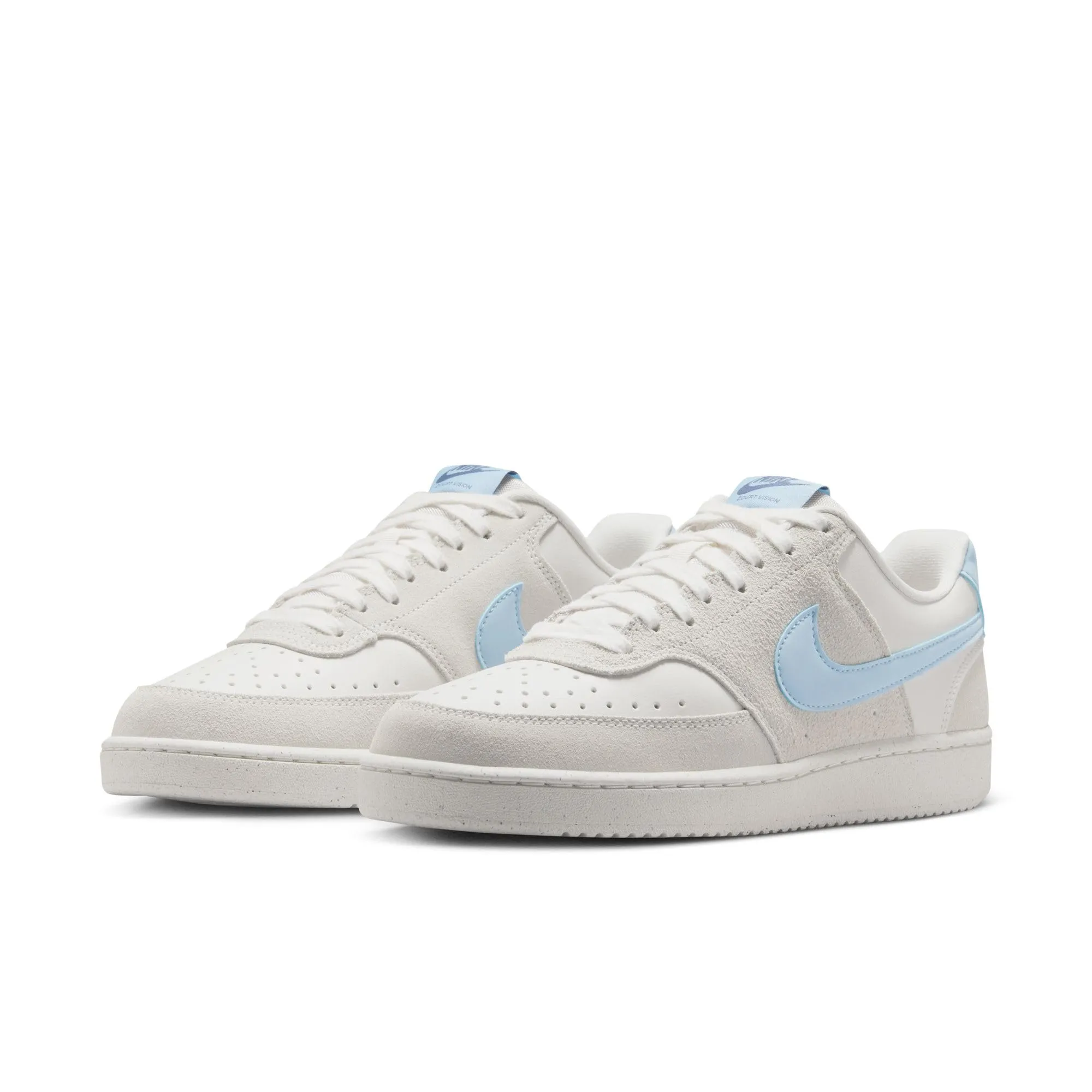 Nike Court Vision Lo Women's IB5873-001 Phantom/Psychic Blue-Light Bone EU 36 - immagine 2