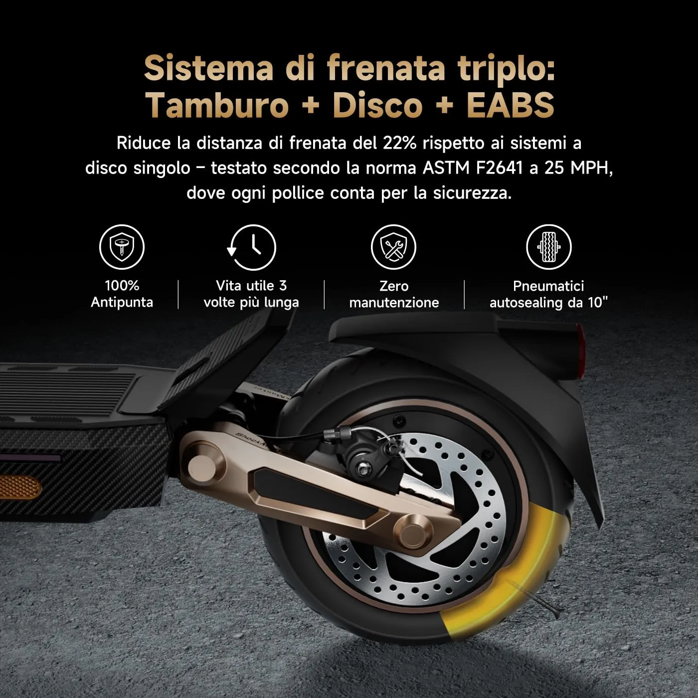 NAVEE ST3 Pro Monopattino Elettrico Adulto, Autonomia 75km, Pendenza 28% - immagine 5