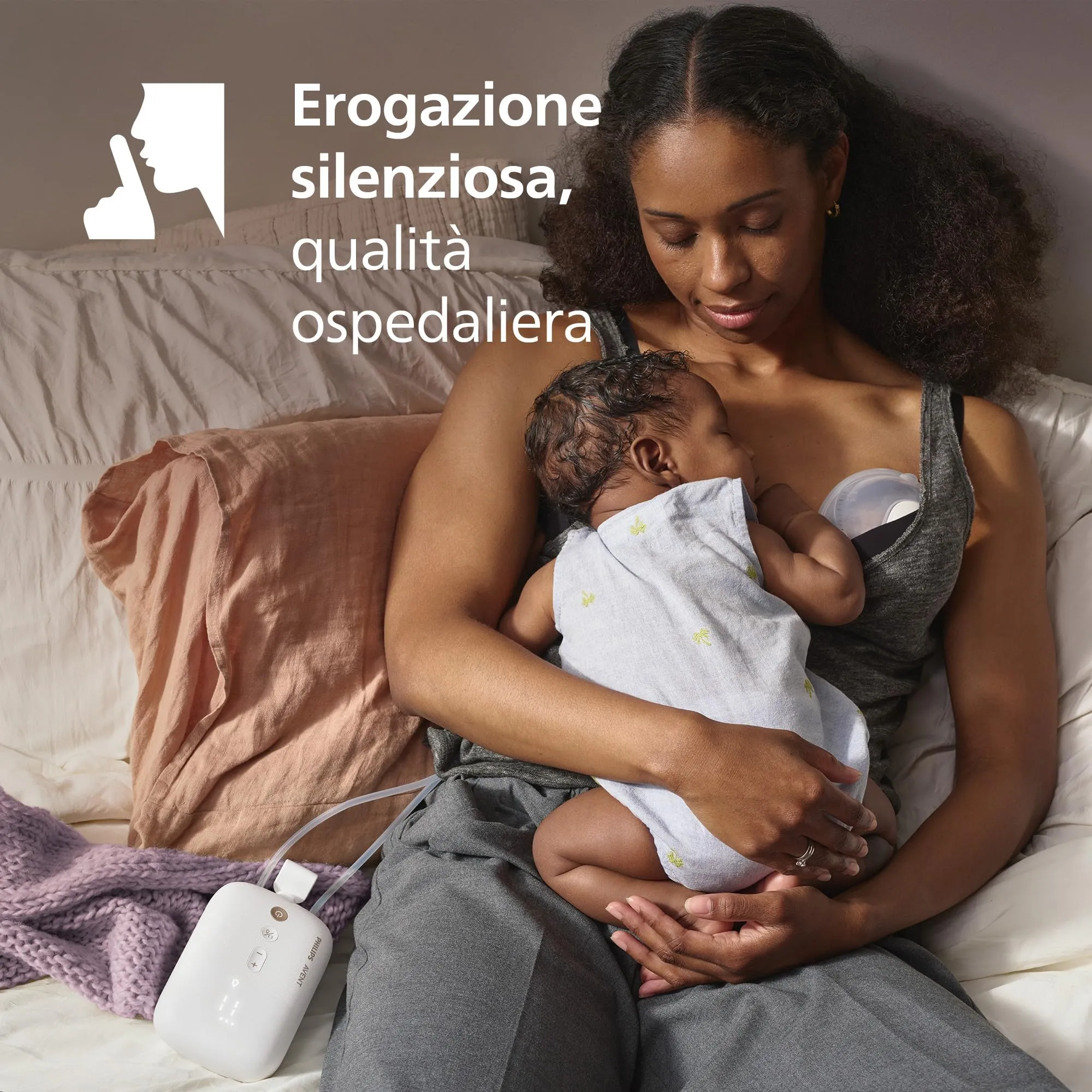 Philips Avent Set Primi Allattamenti con Tiralatte a Mani Libere SCD553/11 - immagine 3