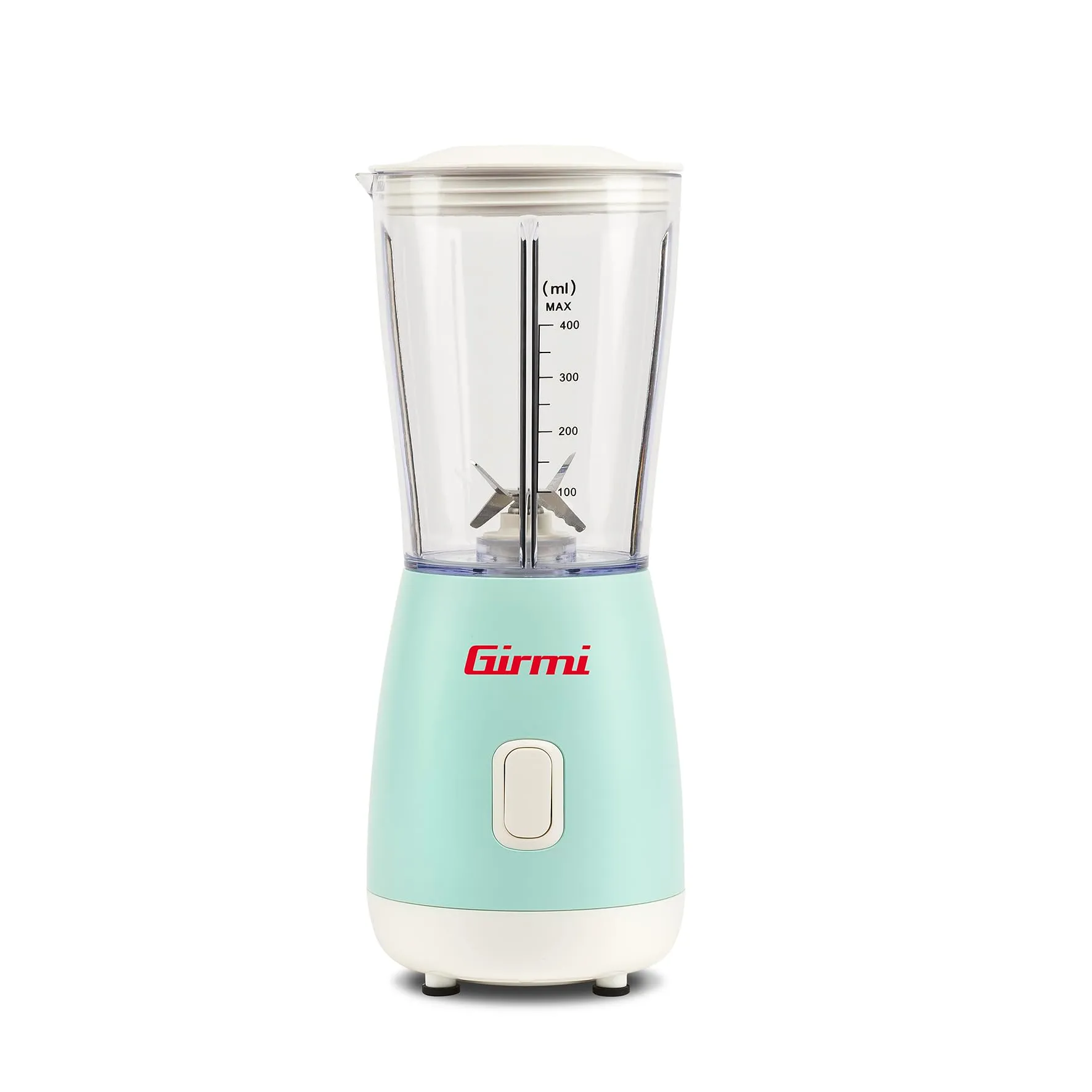 Girmi FR06 Frullatore, 170W, 400cc, 4 Lame INOX, Verde Azzurro - immagine 2