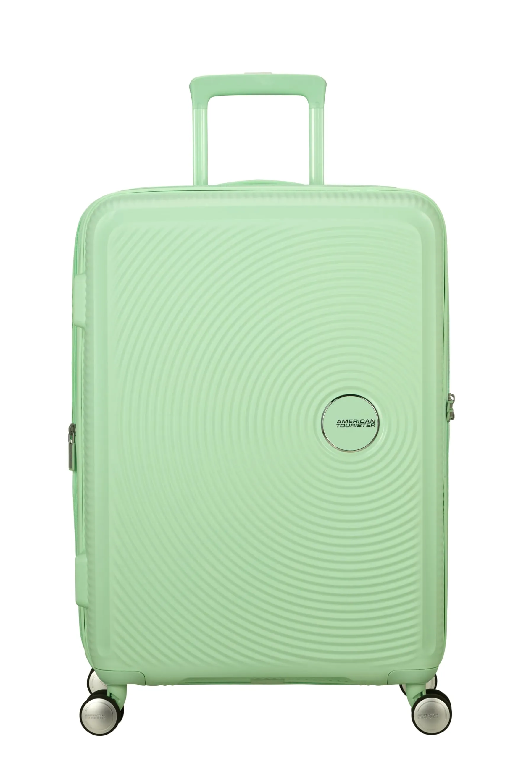 American Tourister Soundbox Trolley, 67 cm, Verde Pastello - immagine 2