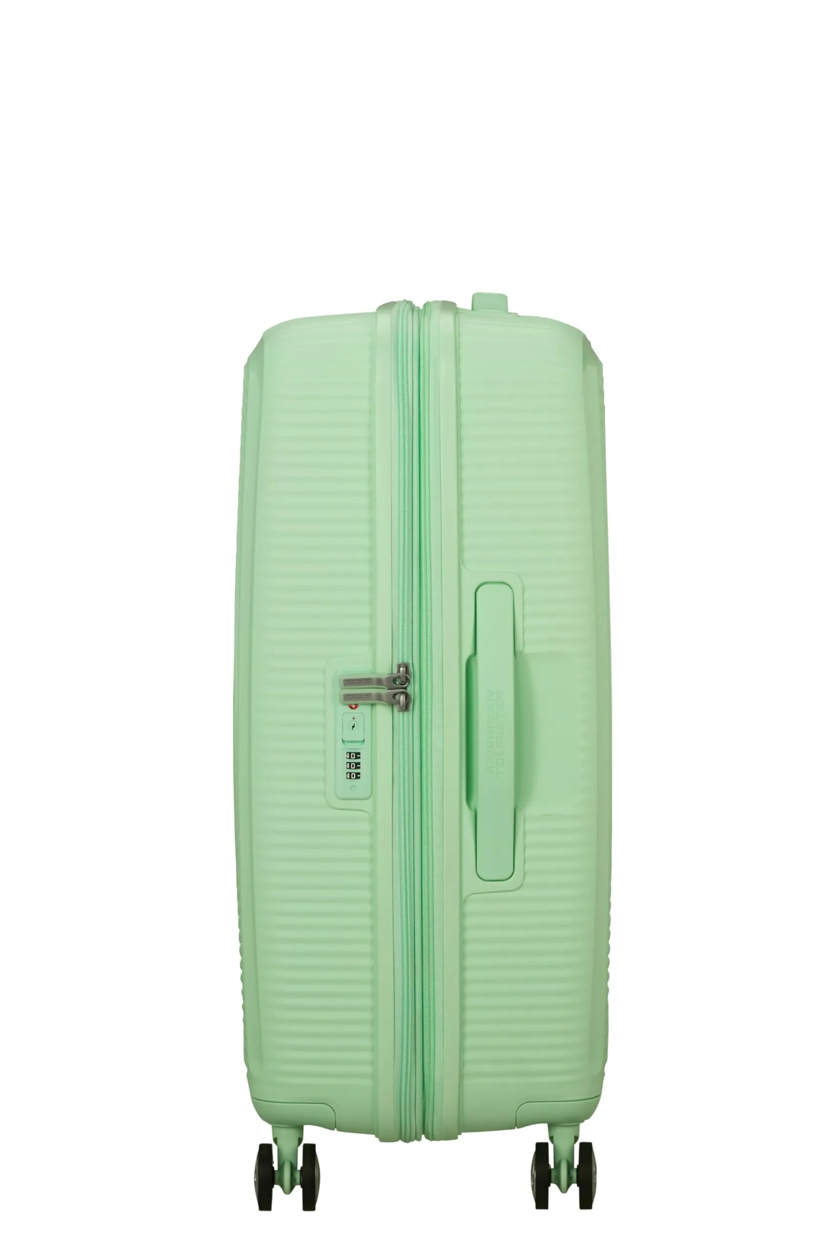 American Tourister Soundbox Trolley, 67 cm, Verde Pastello - immagine 3