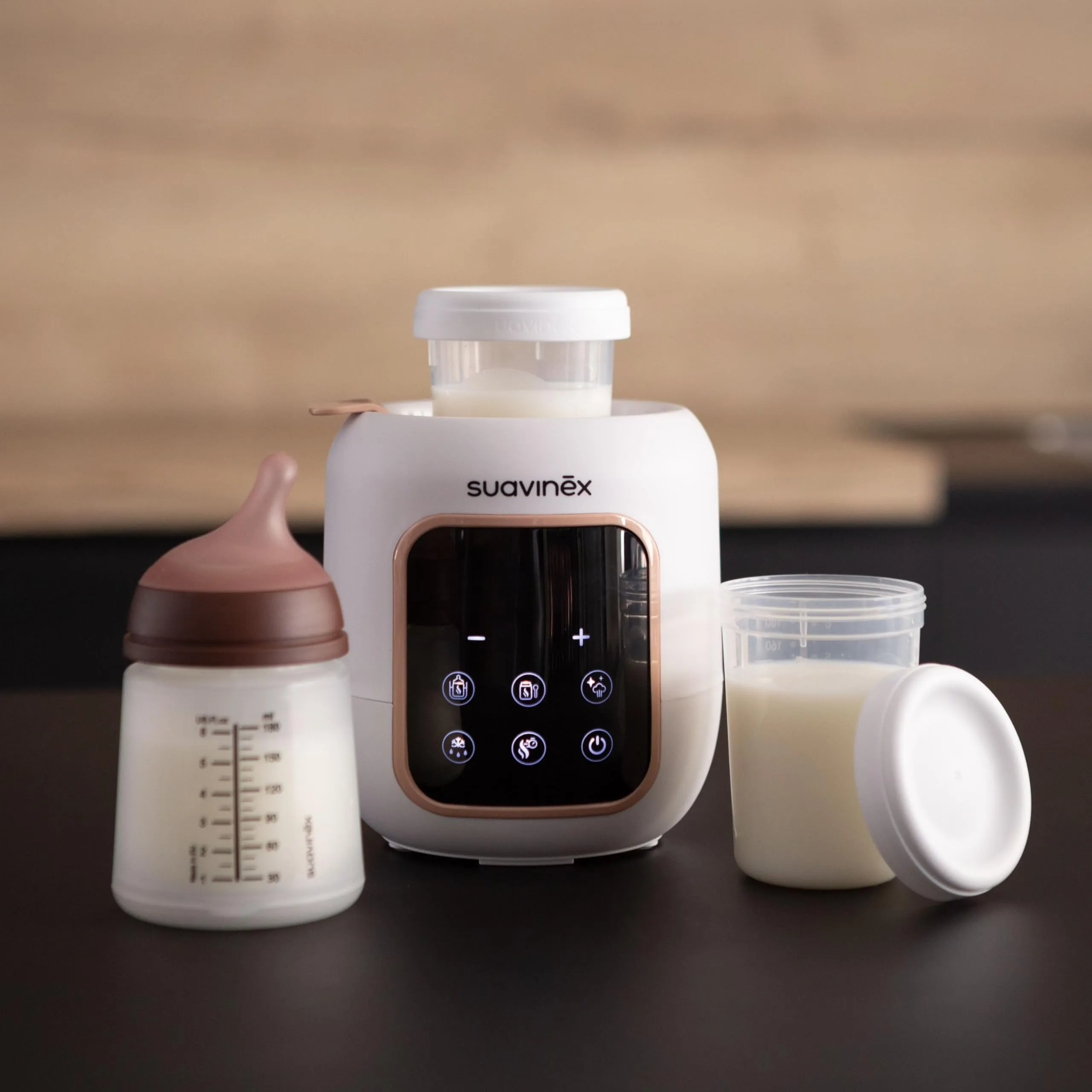 Suavinex Vasetti Latte Materno con Tappo Ermetico, 10 Unità - immagine 8