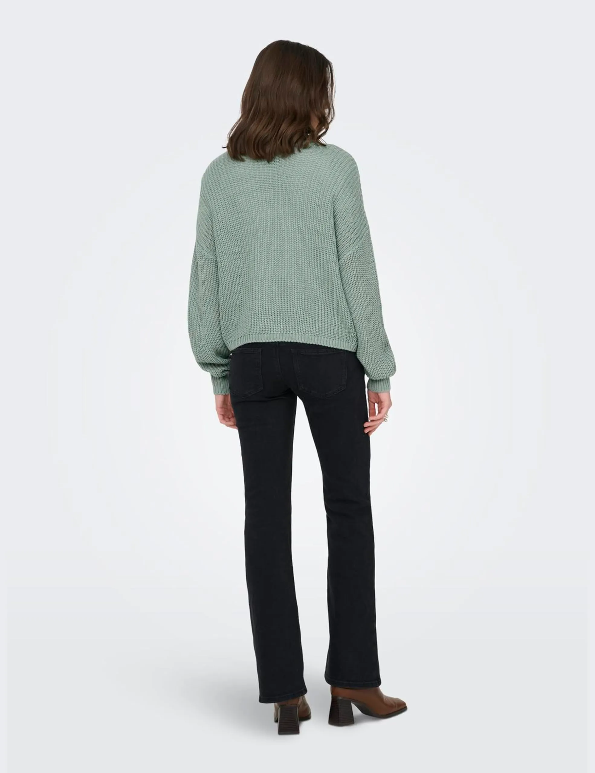 ONLY Onlcarol Cardigan Grigio XL - immagine 5
