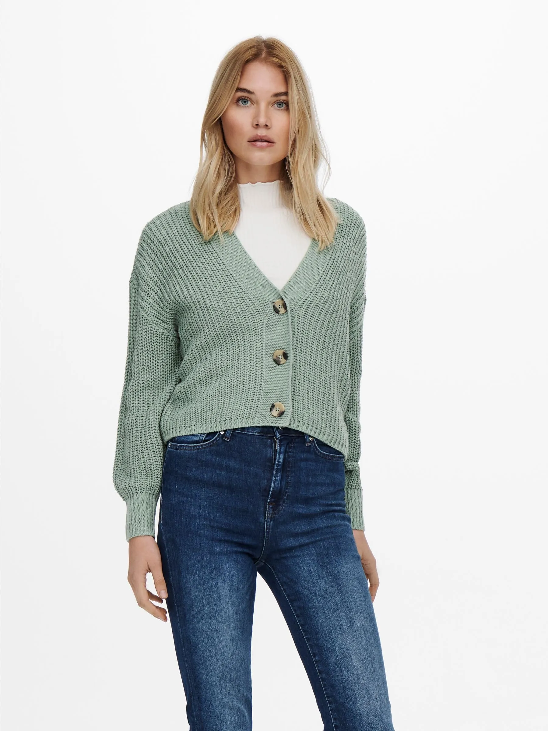 ONLY OnlCarol Cardigan Grigio M - immagine 3
