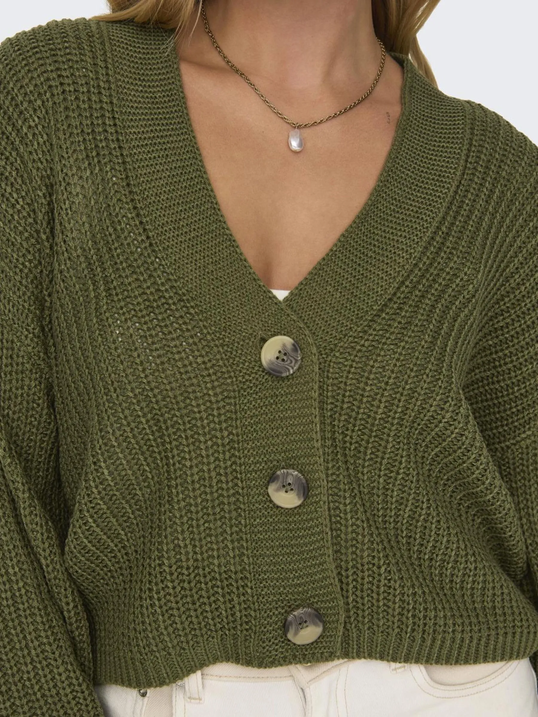 ONLY ONLCAROL Cardigan Verde S - immagine 7