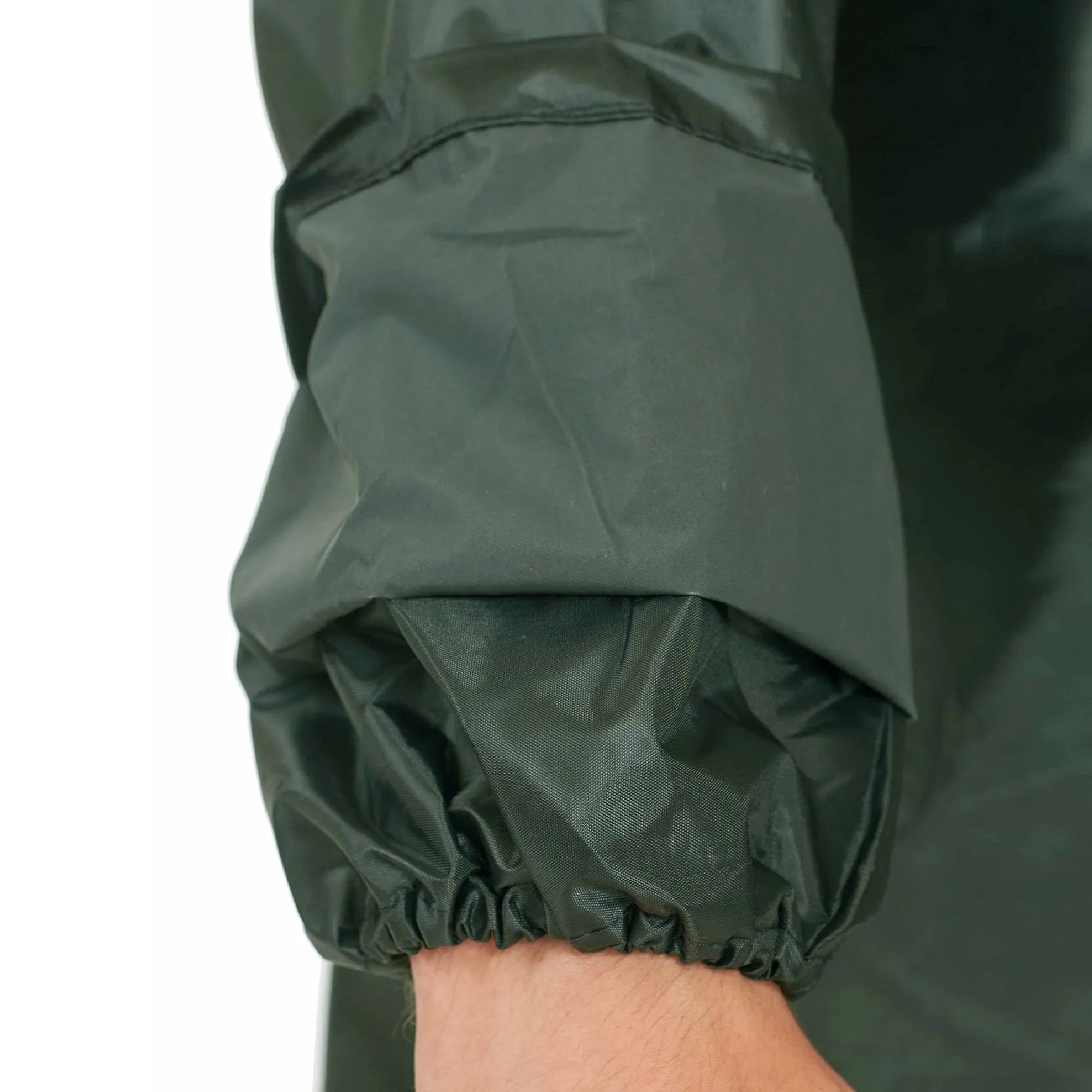 BWOLF Himalaya Tuta Antipioggia Giacca e Pantaloni, Verde scuro, XXL - immagine 2