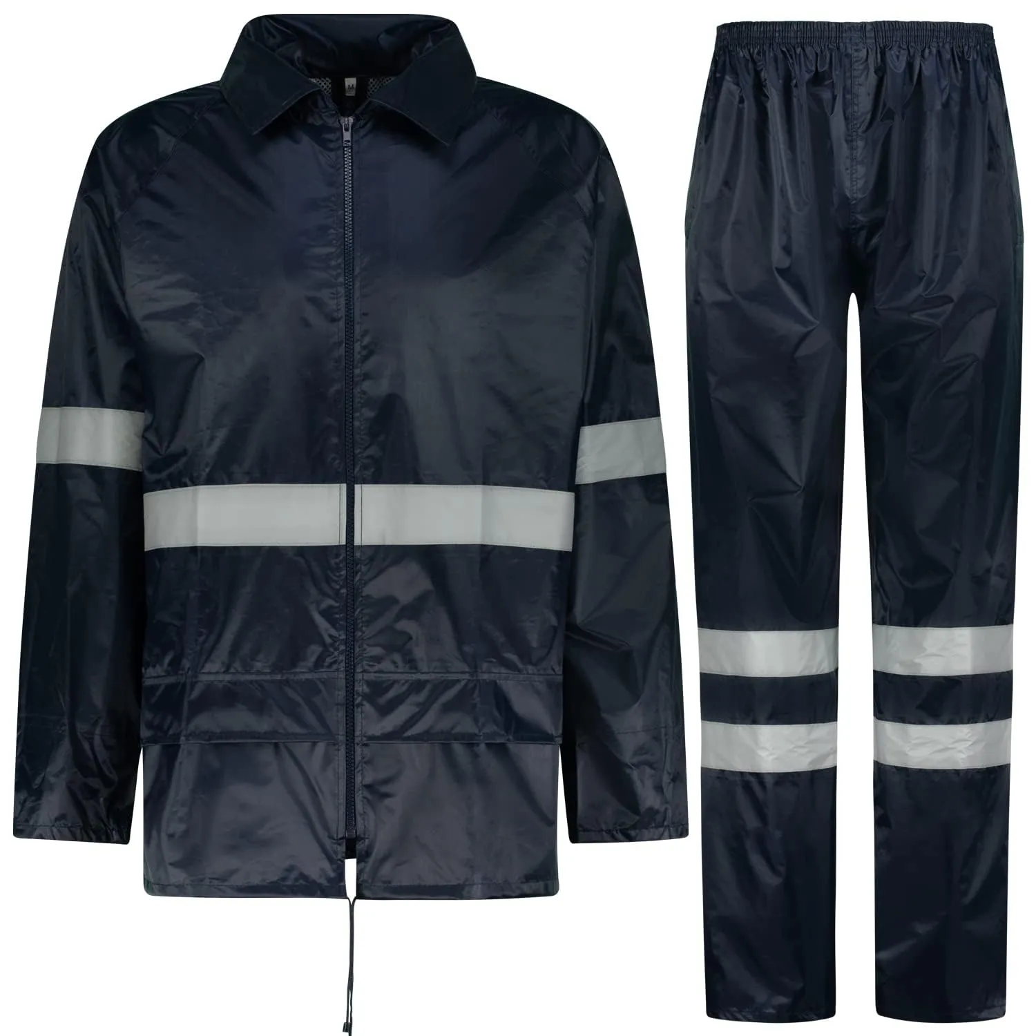 BWOLF Himalaya Giacca e Pantaloni Impermeabili Unisex, Blu Riflettente, 3XL - immagine 1