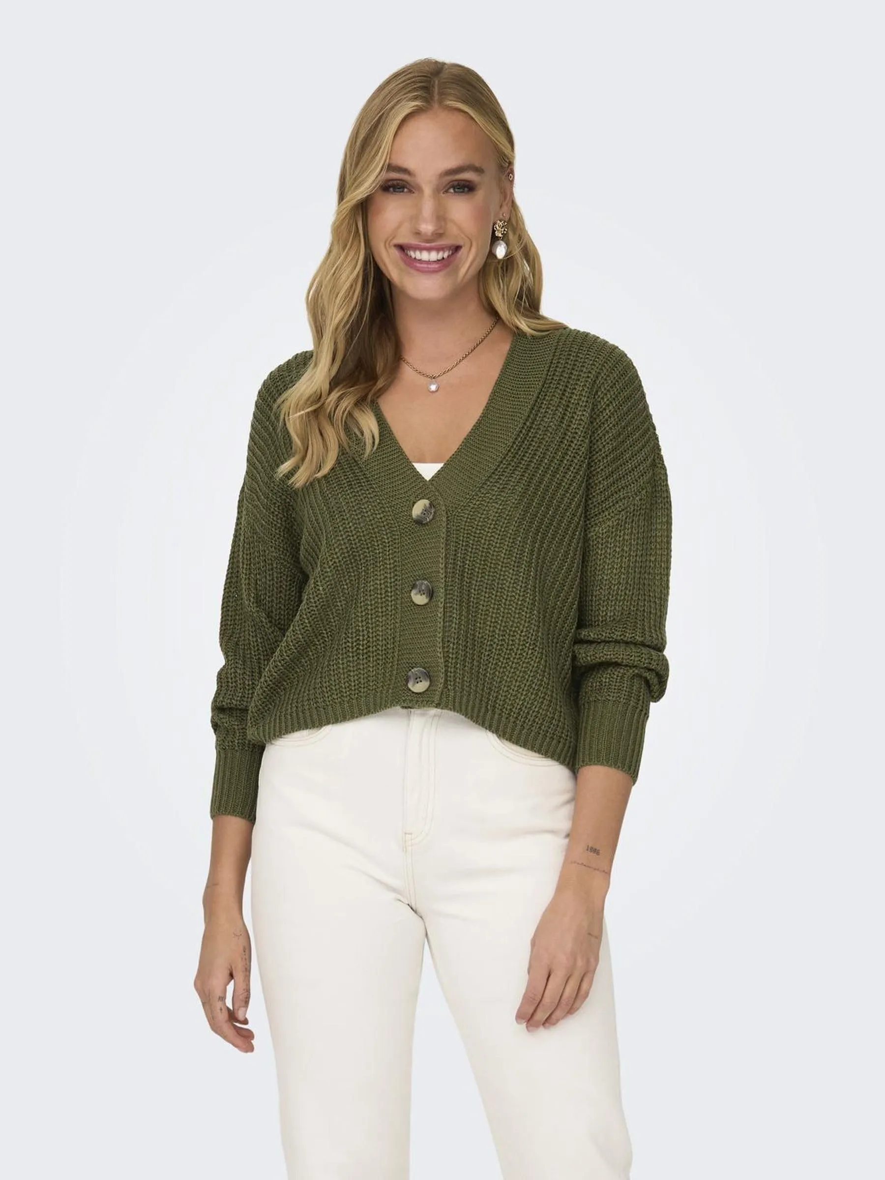ONLY Onlcarol Cardigan - Winter Moss, XS - immagine 2