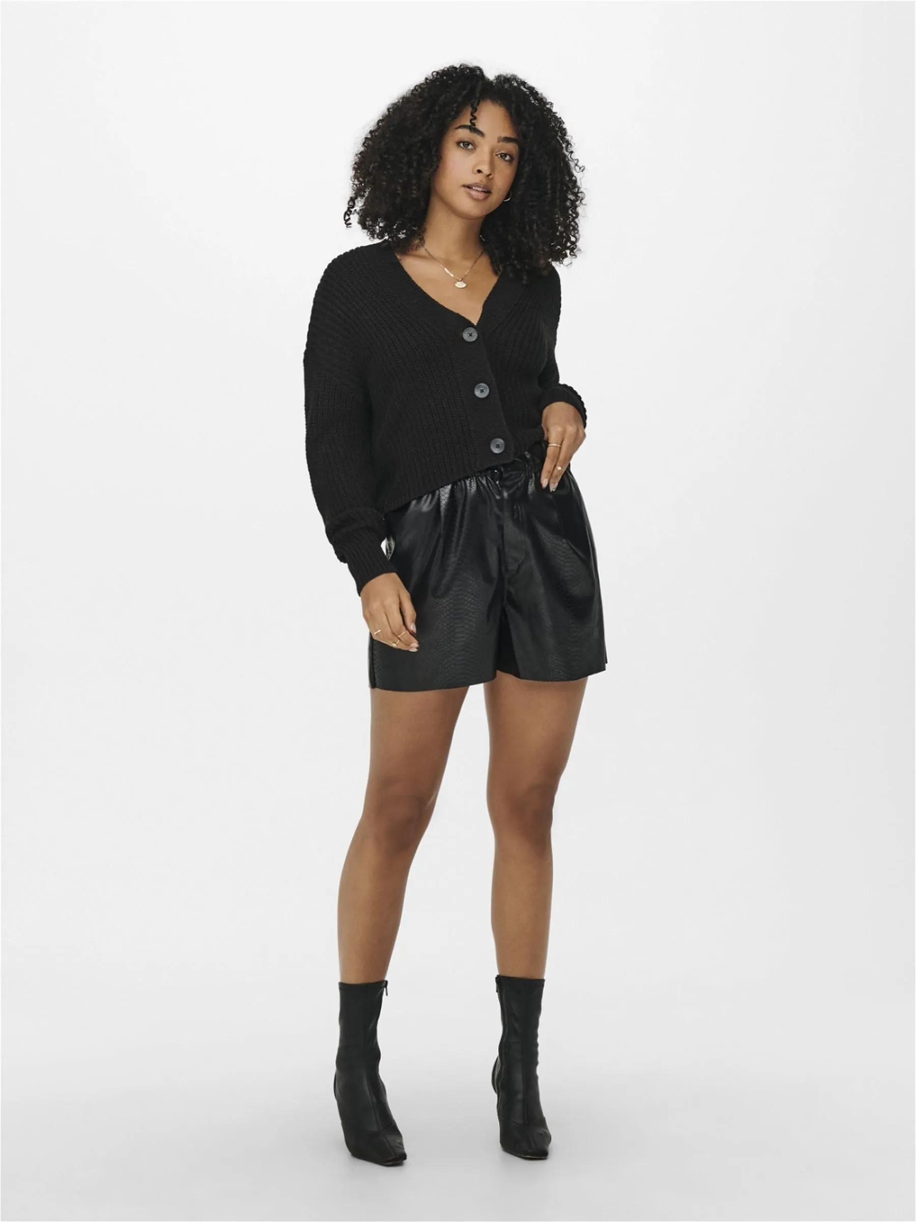 ONLY Carol Cardigan Nero XS - immagine 3