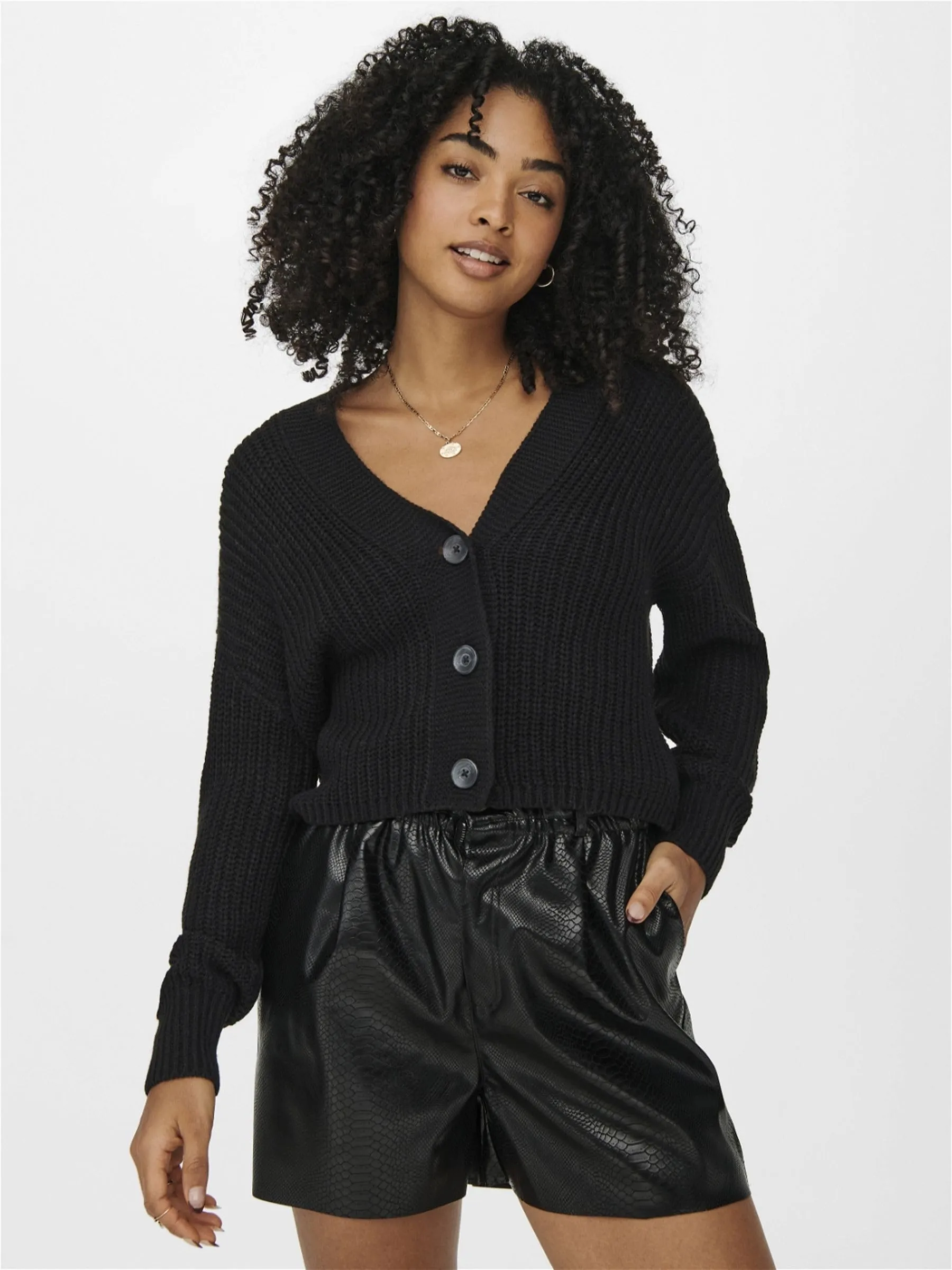 ONLY Carol Cardigan Nero XS - immagine 6