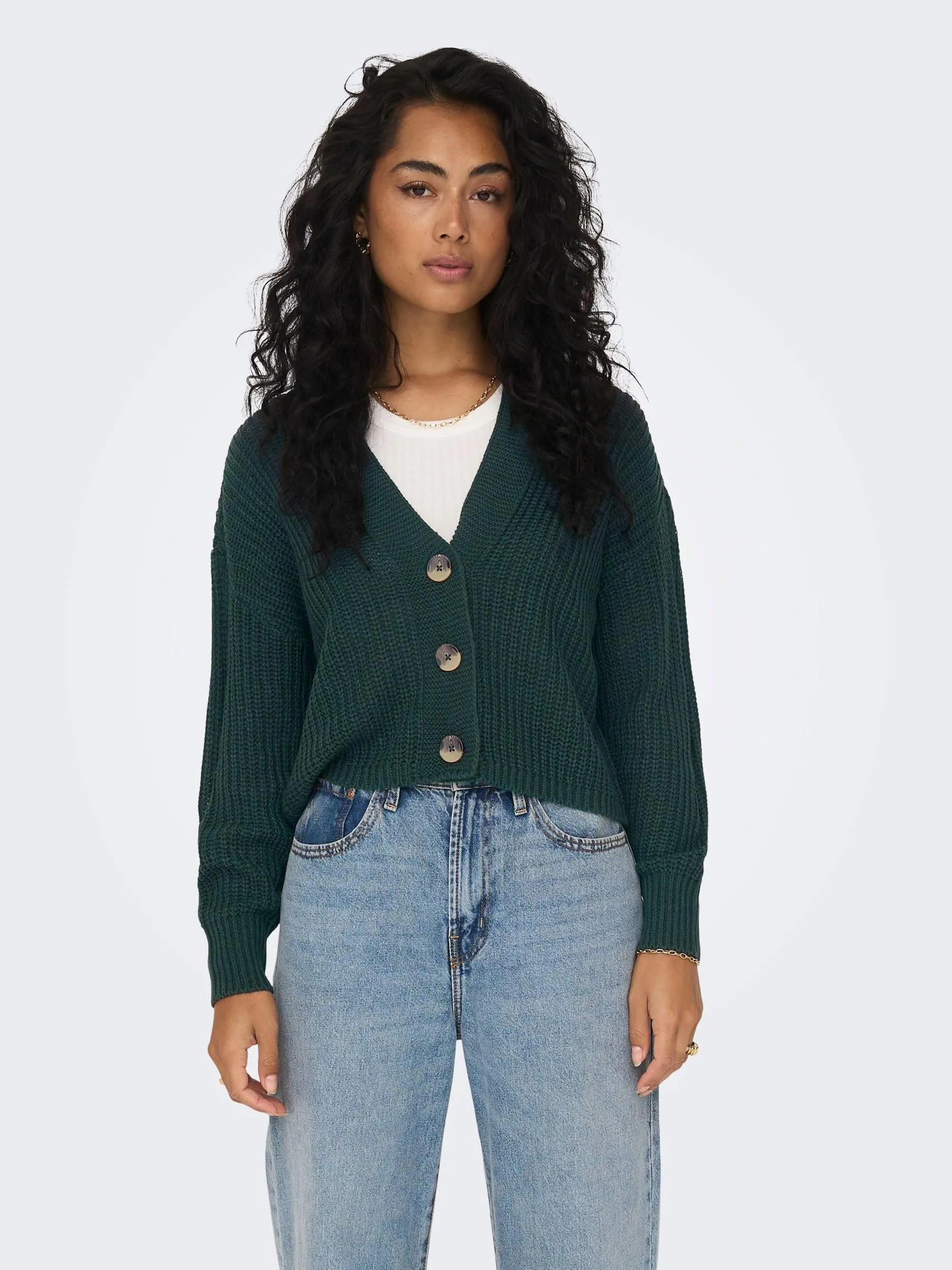 ONLY Onlcarol Cardigan - Grigio - XS - immagine 2