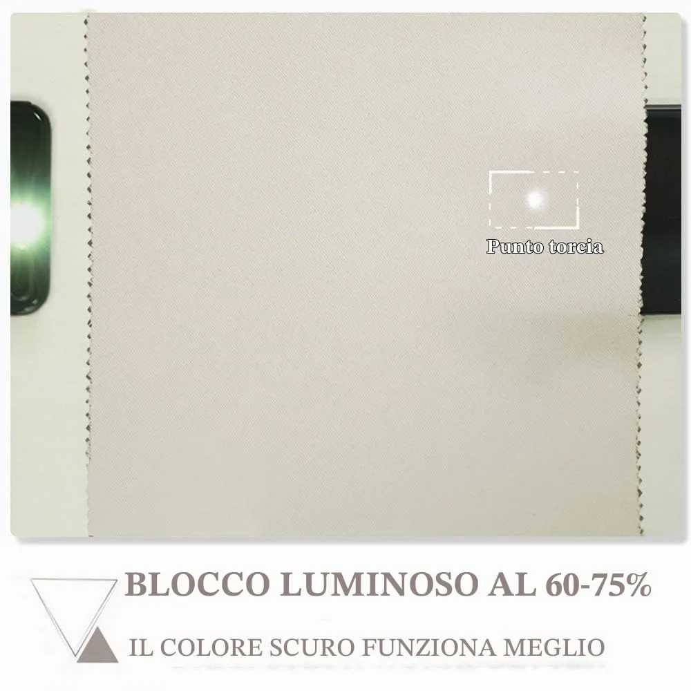 PONY DANCE Tenda Termica Oscurante per Bambini, 1 Pezzo, 132 x 90 cm, Beige Chiaro - immagine 3