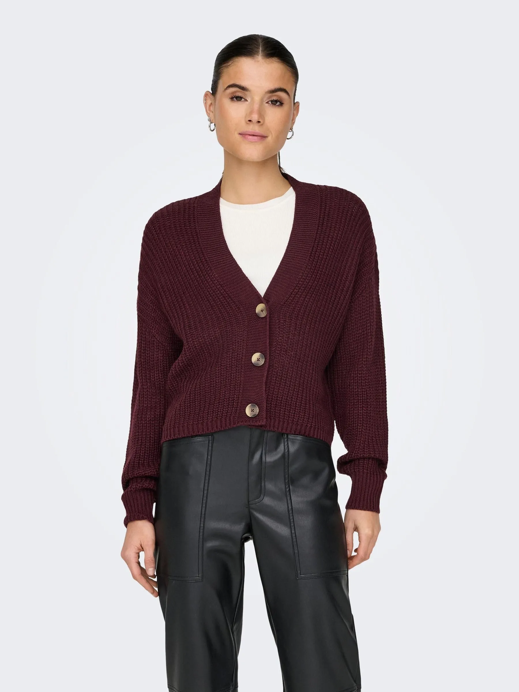ONLY OnLCarol Cardigan Rossa S - immagine 2
