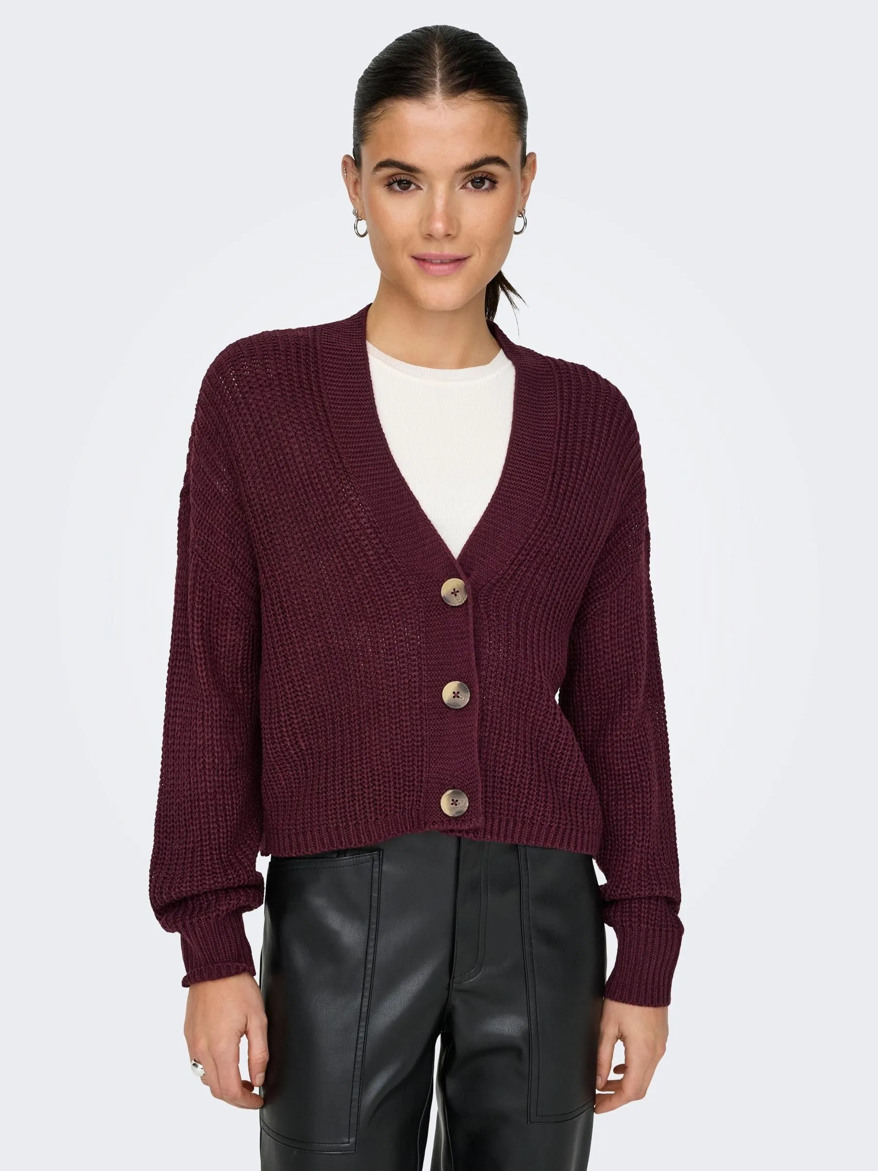 ONLY Carol Cardigan Rossa XS - immagine 6