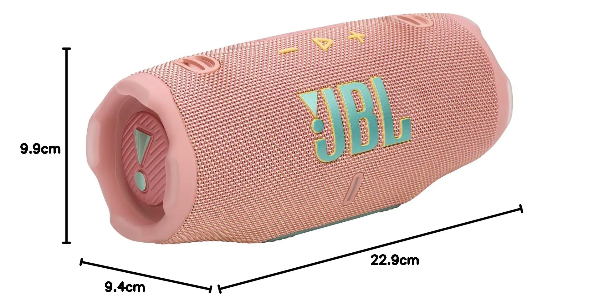 JBL Charge 6 Altoparlante Bluetooth Portatile, Rosa - immagine 10