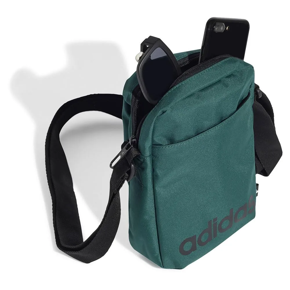 adidas Linear Organizer, Collegiate Green/Black, One Size - immagine 4