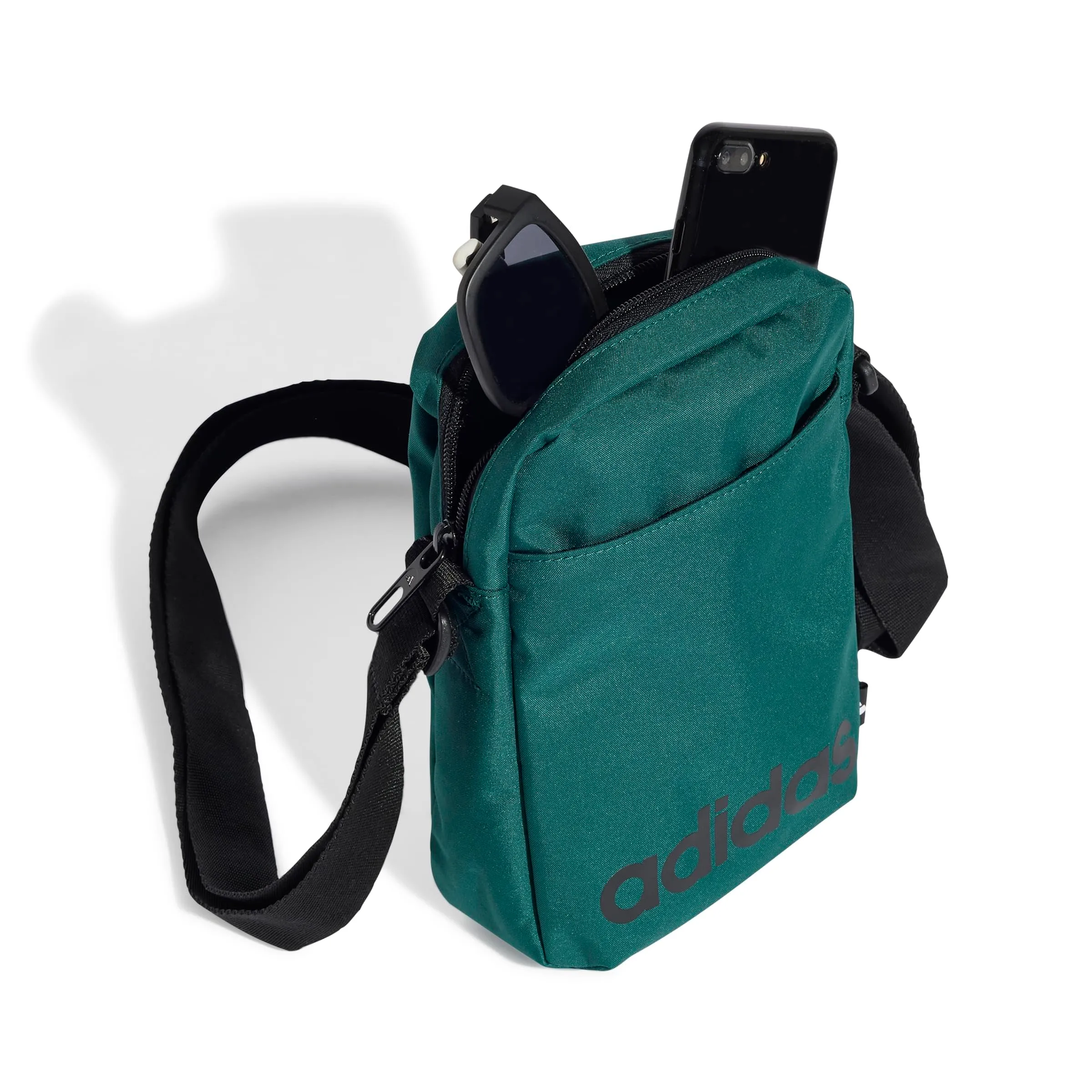 adidas Linear Organizer, Collegiate Green/Black, One Size - immagine 7