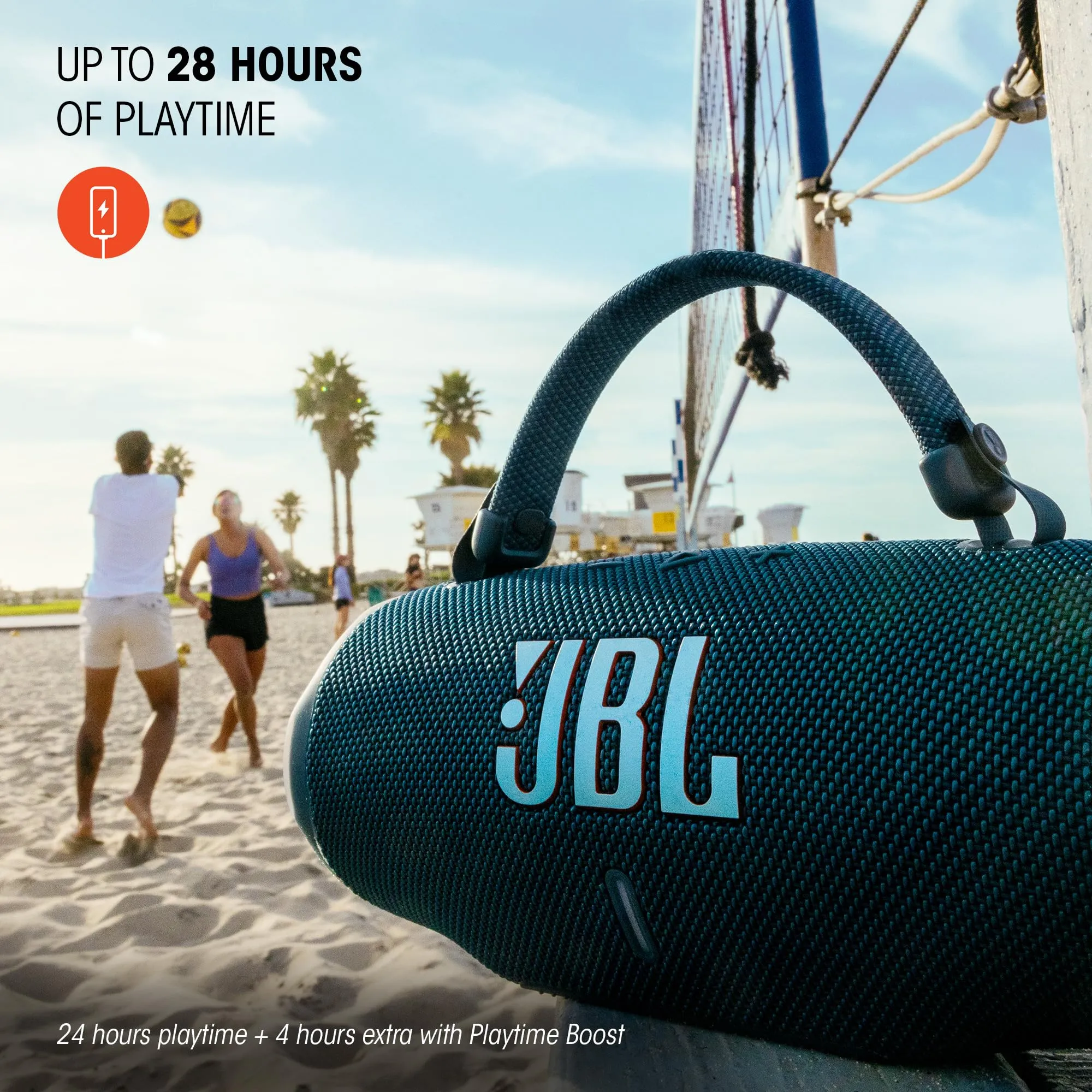 JBL Charge 6 Altoparlante Bluetooth Portatile, Viola - immagine 5