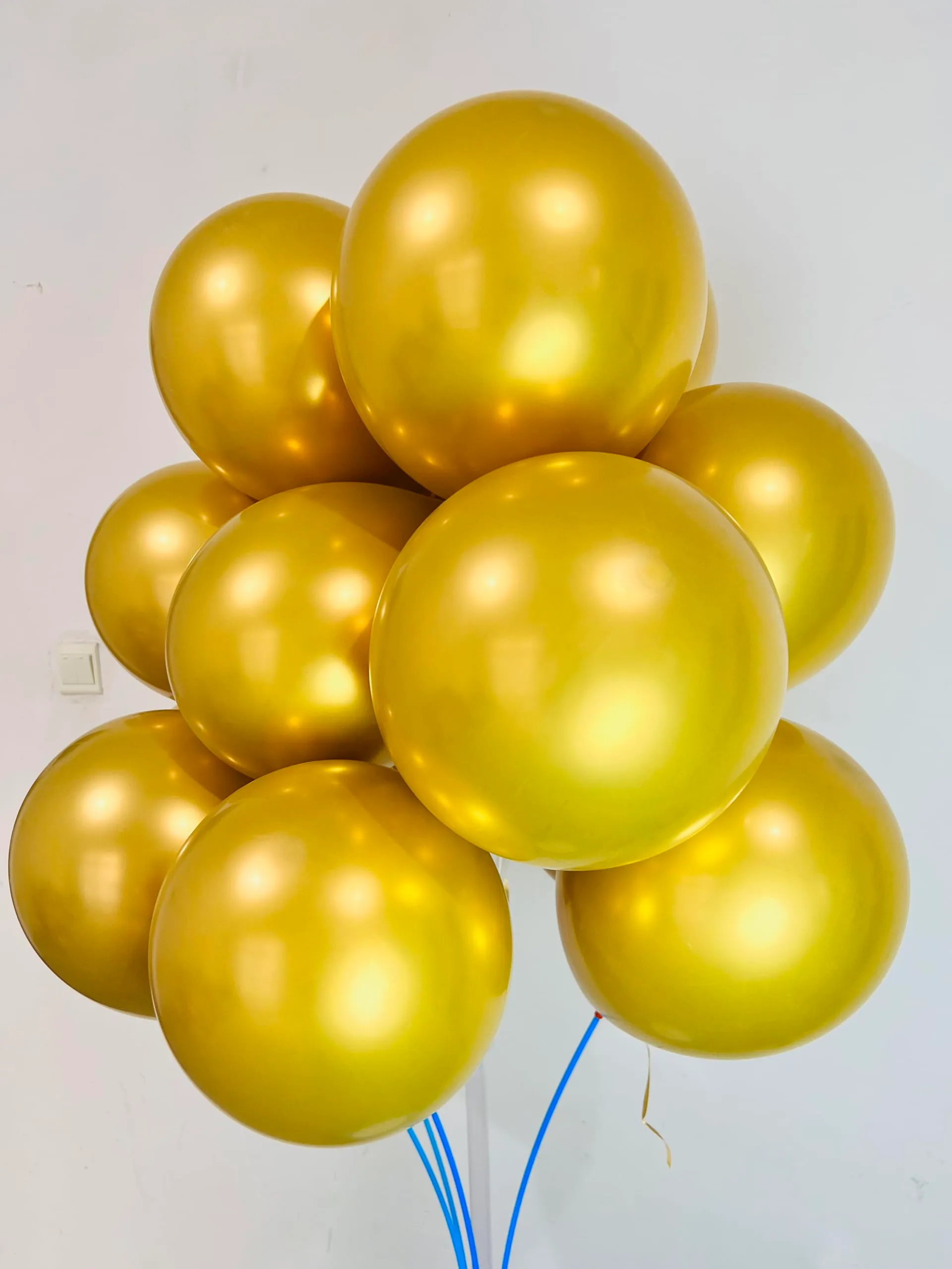 Yehnda Palloncini Oro Metallizzati, 50 pezzi, 30 cm - immagine 8