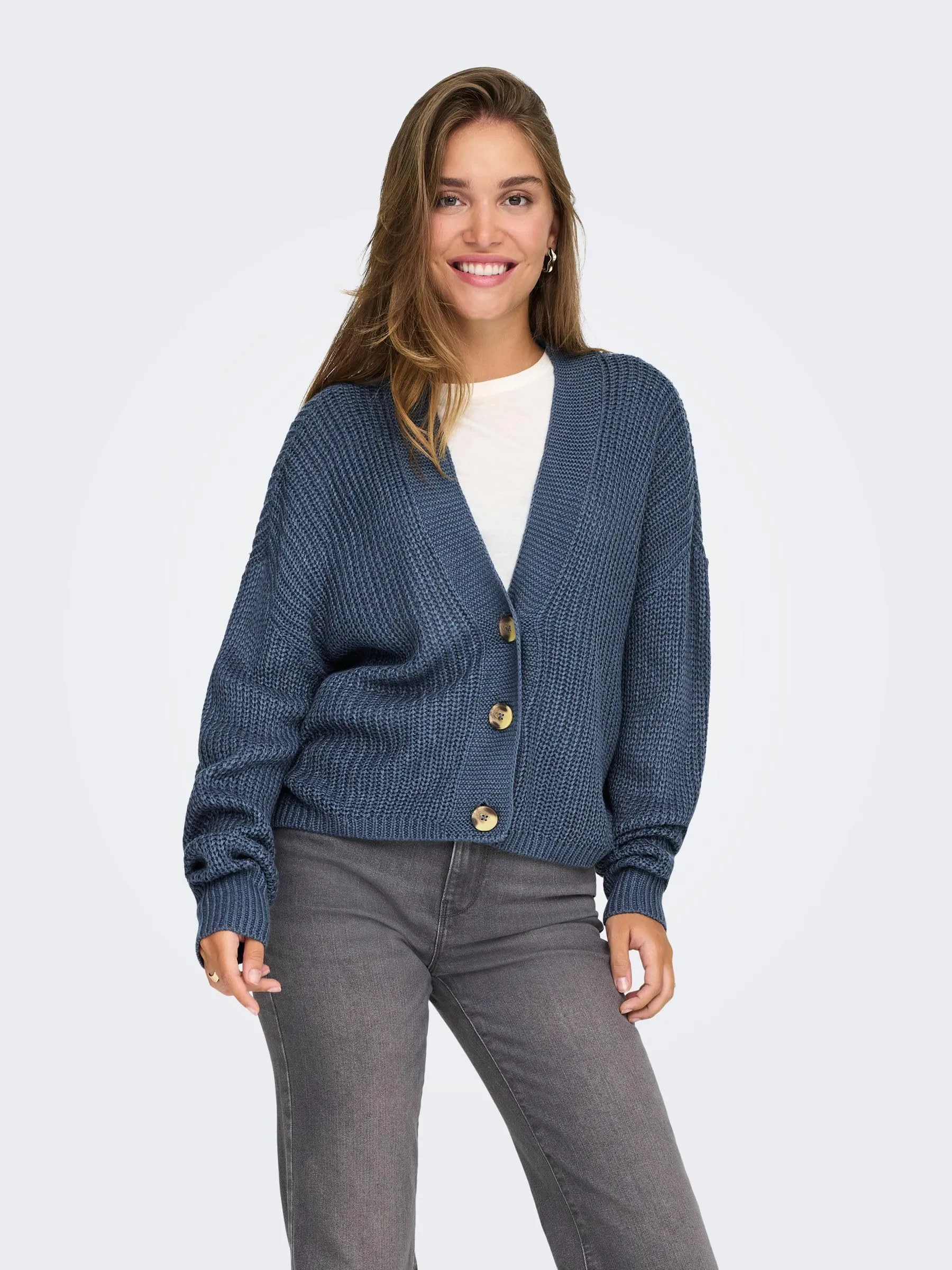 ONLY Onlcarol Cardigan Vintage Indigo M - immagine 2