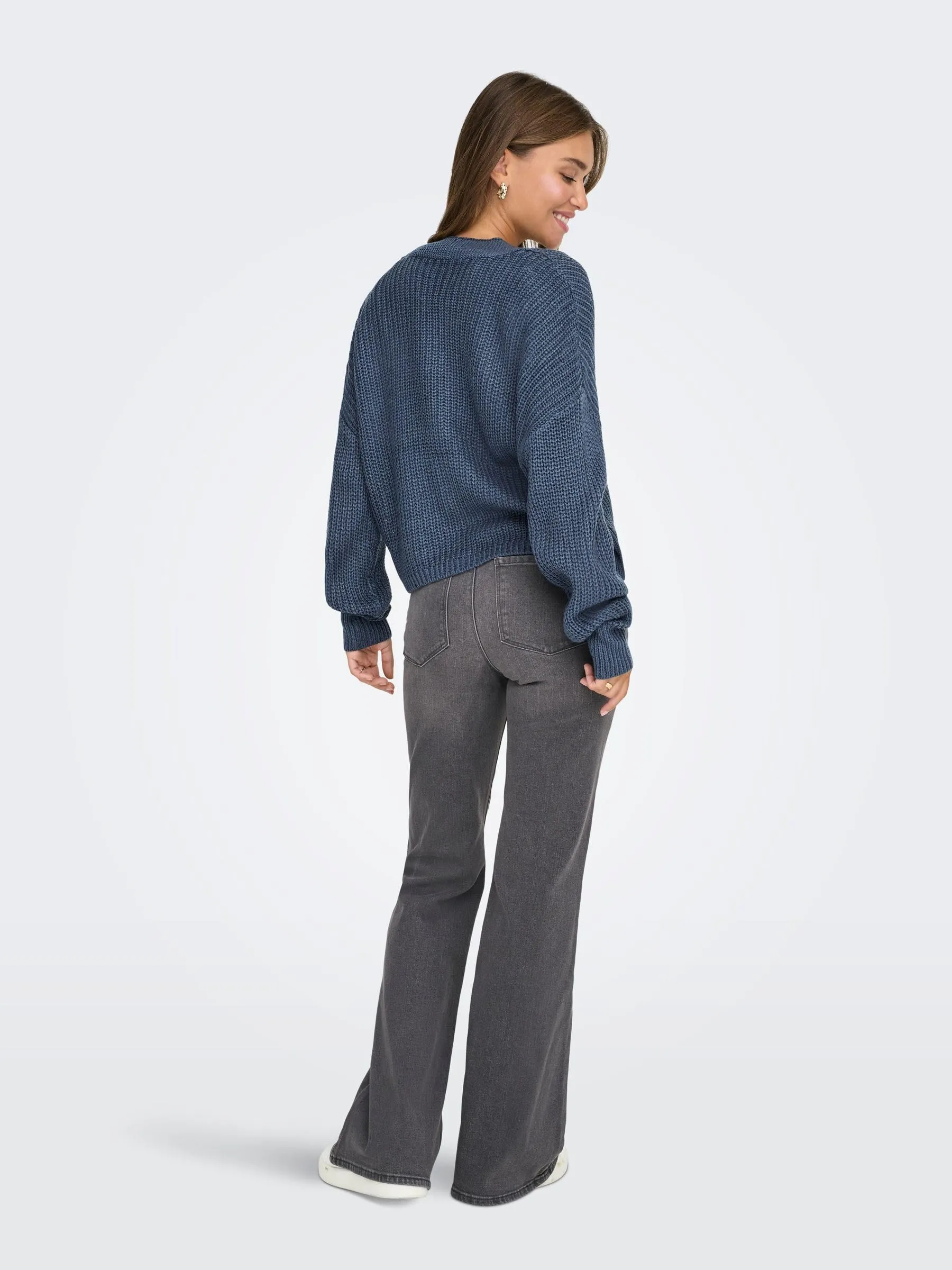 ONLY Onlcarol Cardigan Vintage Indigo M - immagine 5