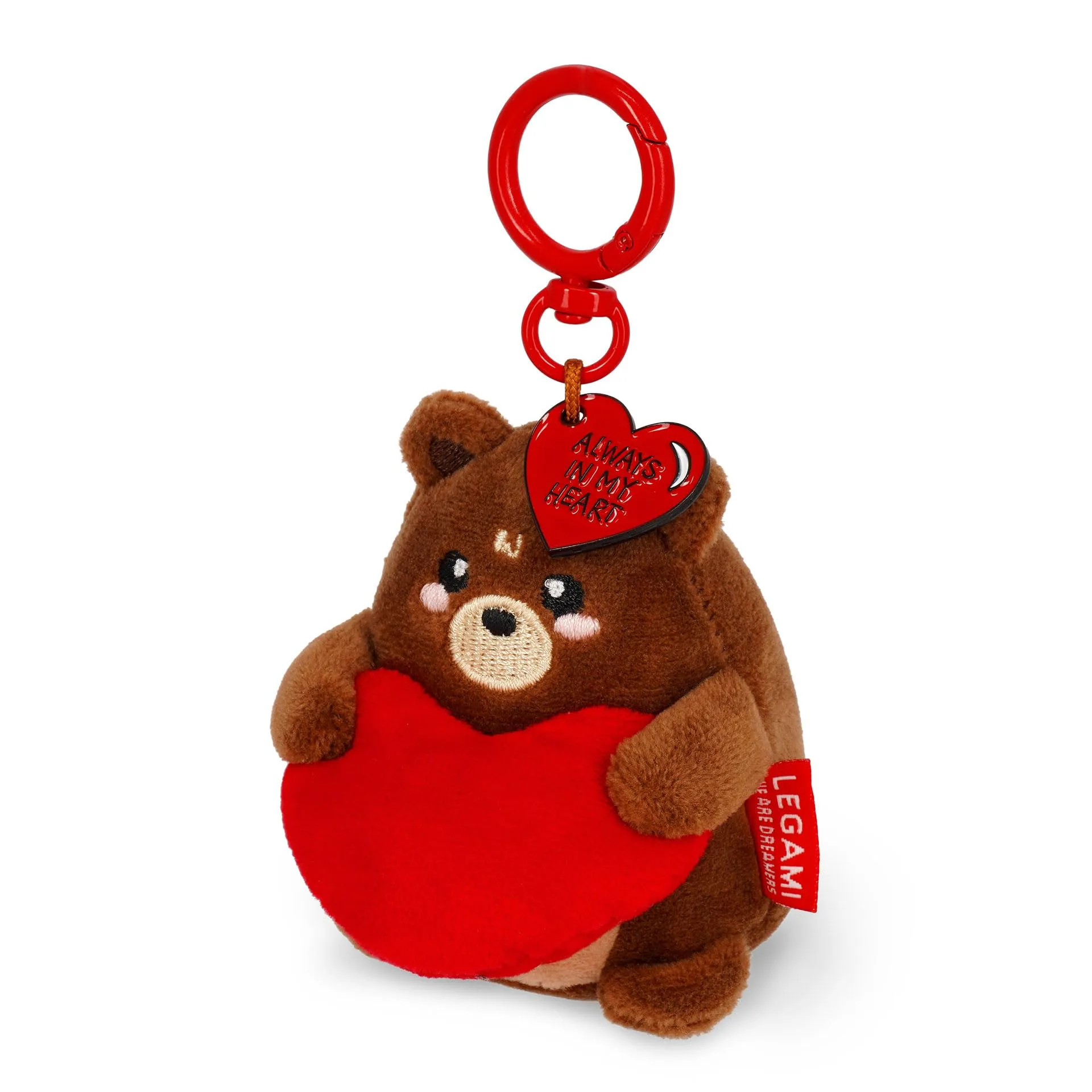 Legami Portachiavi Super Soft Teddy Bear, 7x11 cm - immagine 2