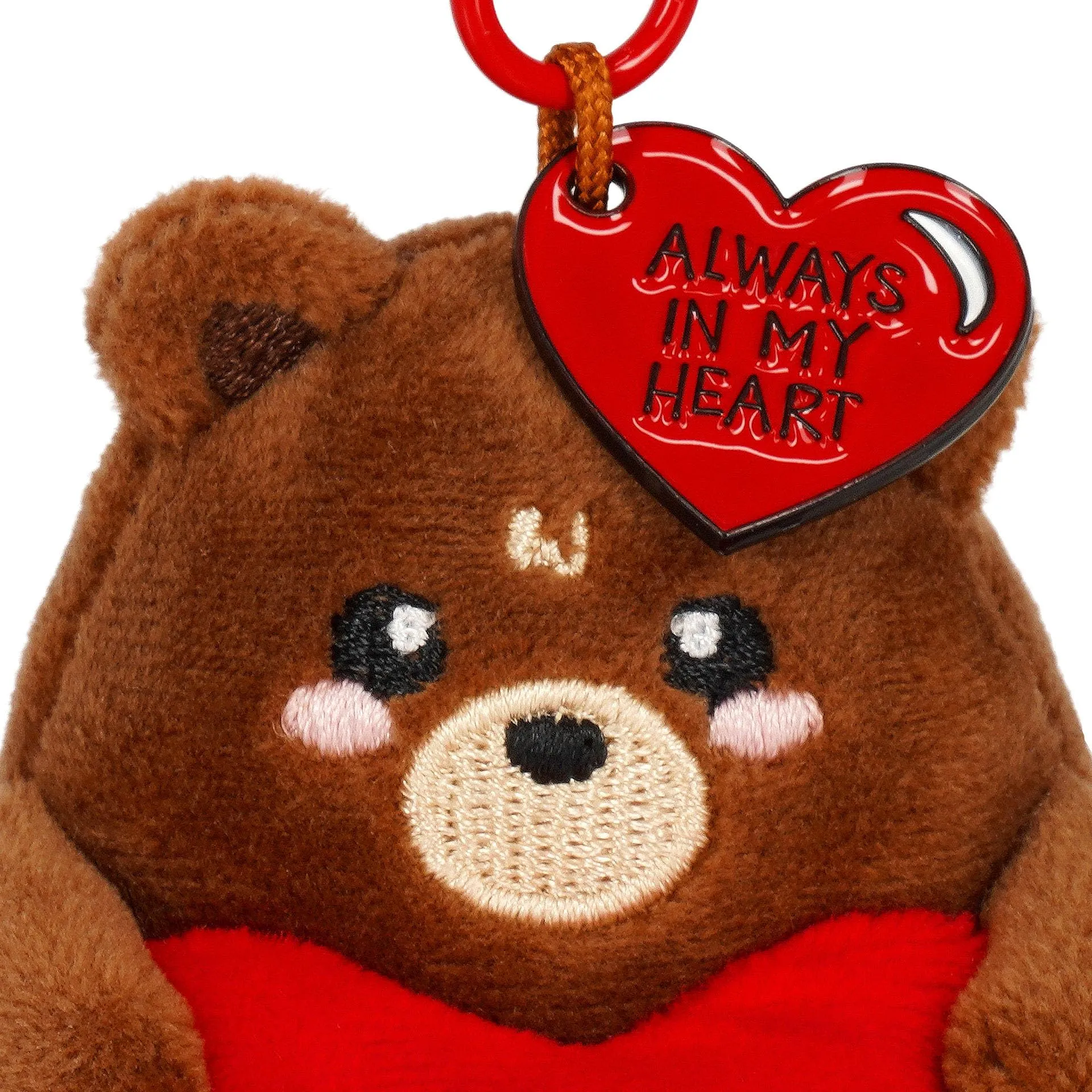 Legami Portachiavi Super Soft Teddy Bear, 7x11 cm - immagine 3