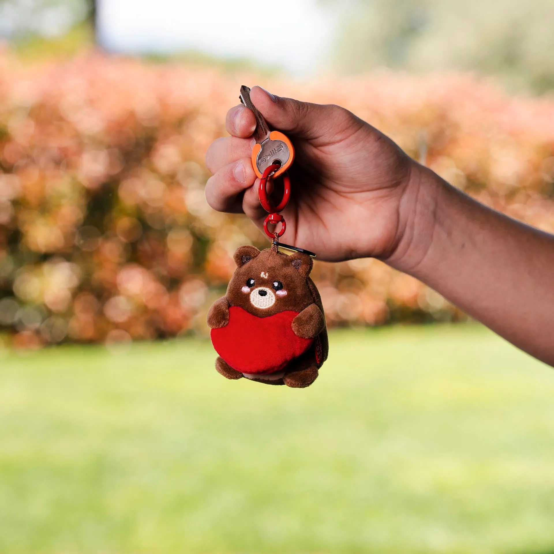 Legami Portachiavi Super Soft Teddy Bear, 7x11 cm - immagine 5