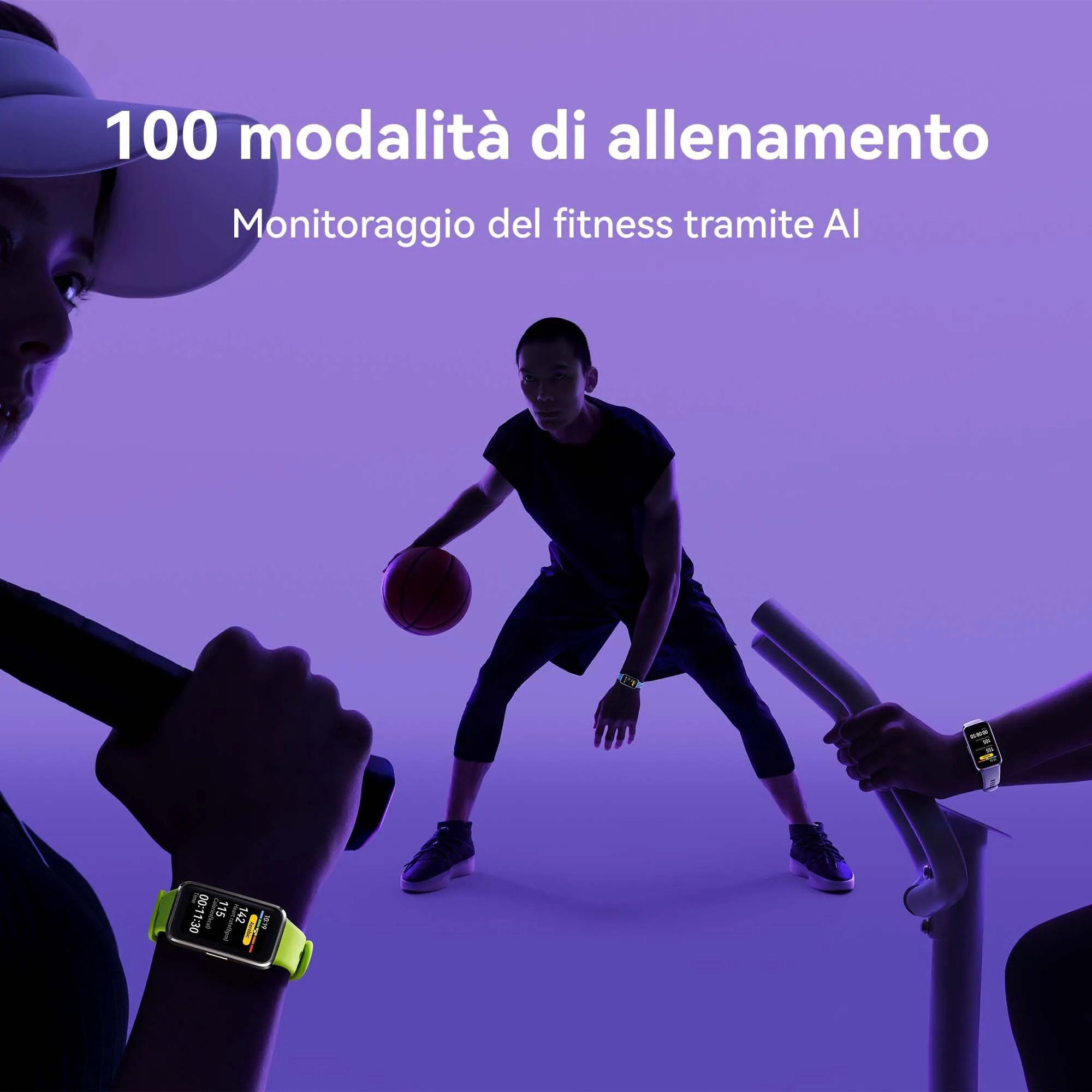 HUAWEI Band 10 Smartwatch, Bianco - immagine 3