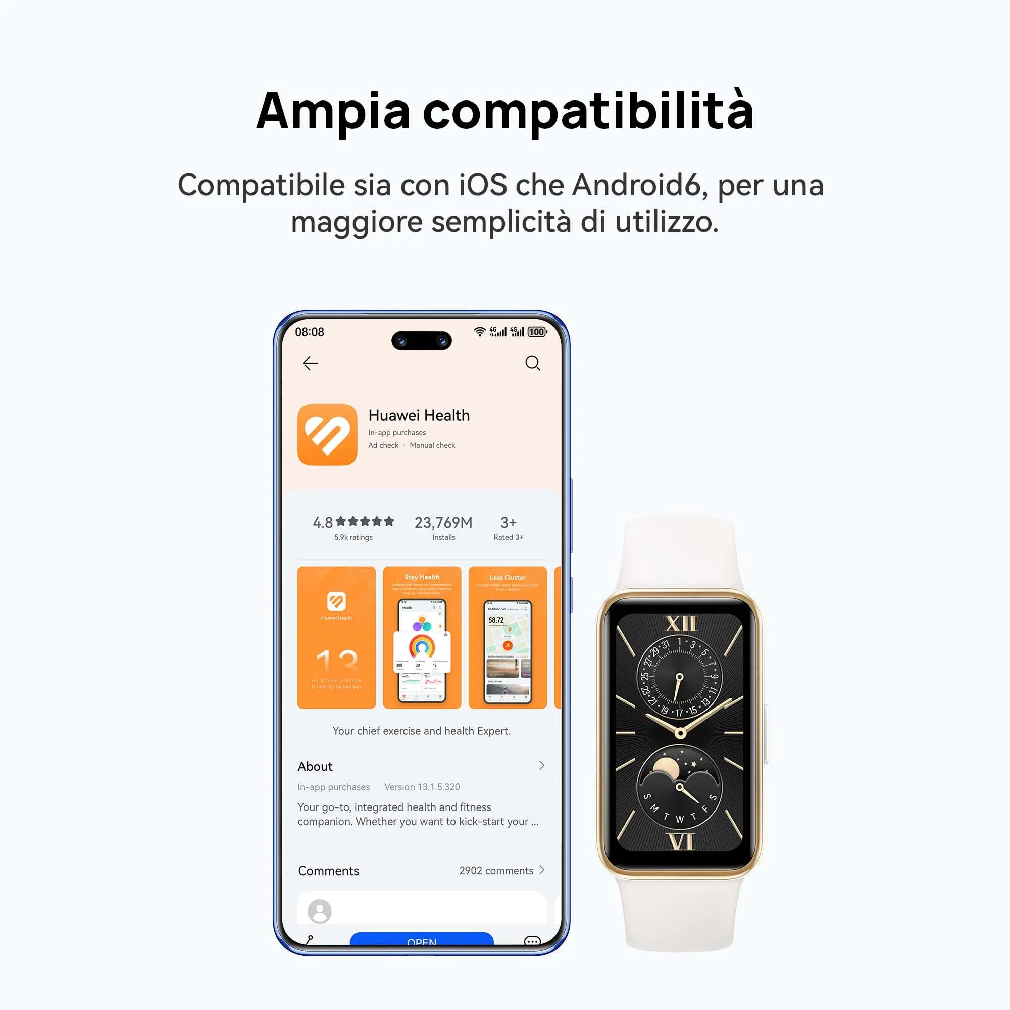 HUAWEI Band 9, Lemon Yellow - immagine 6
