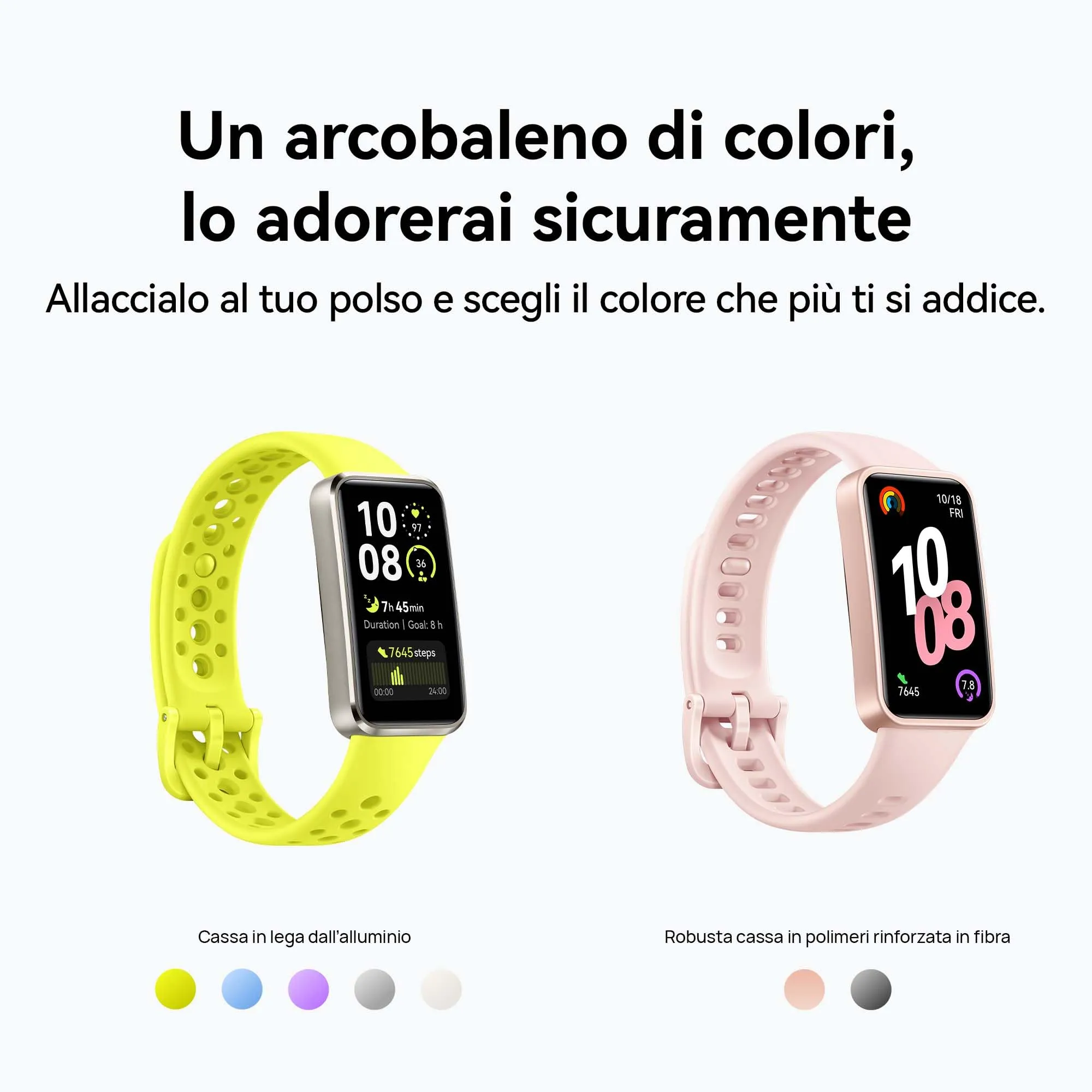 HUAWEI Band 10 Smartwatch, Rosa - immagine 8